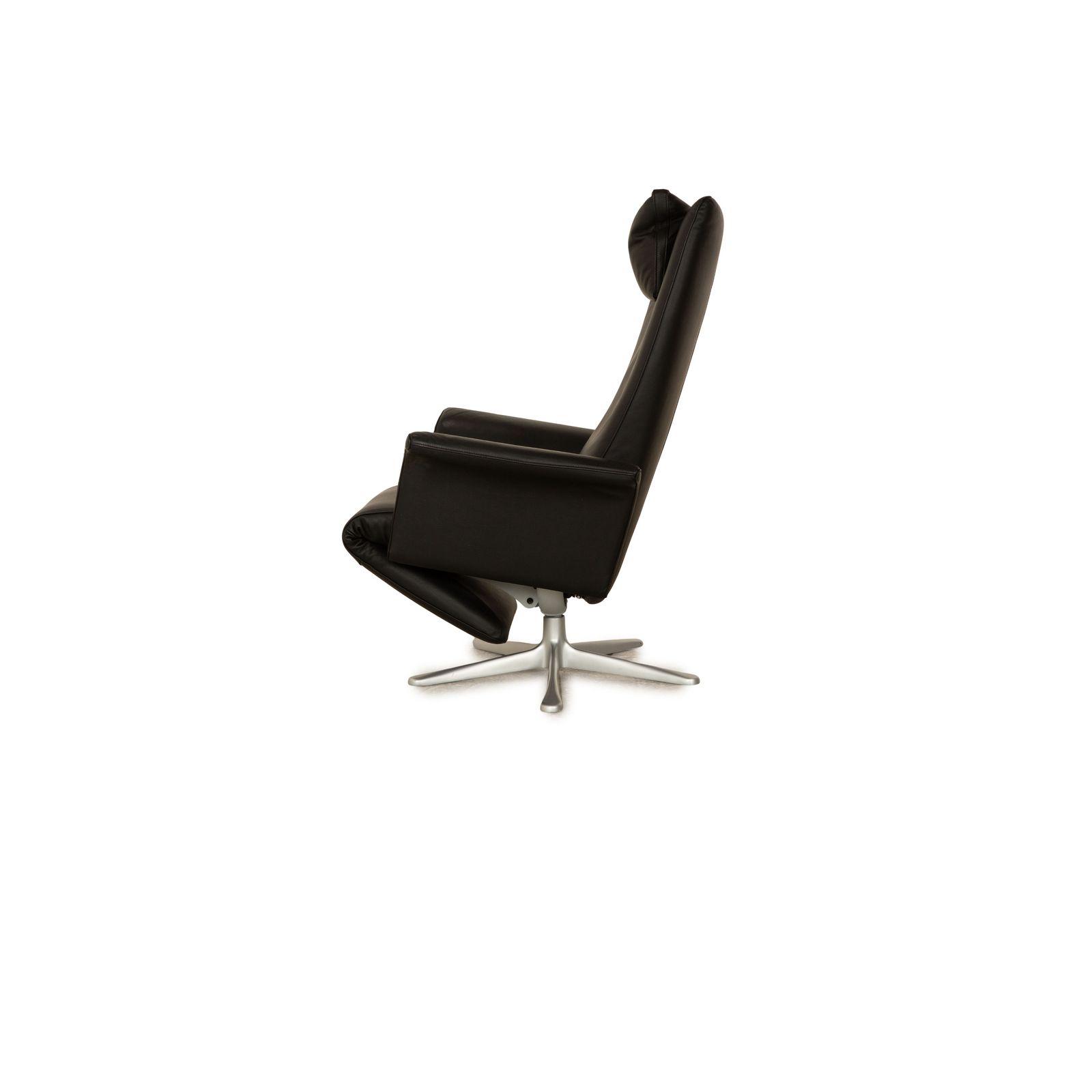 photo furniture Fsm Filou Leren Fauteuil Zwart Large