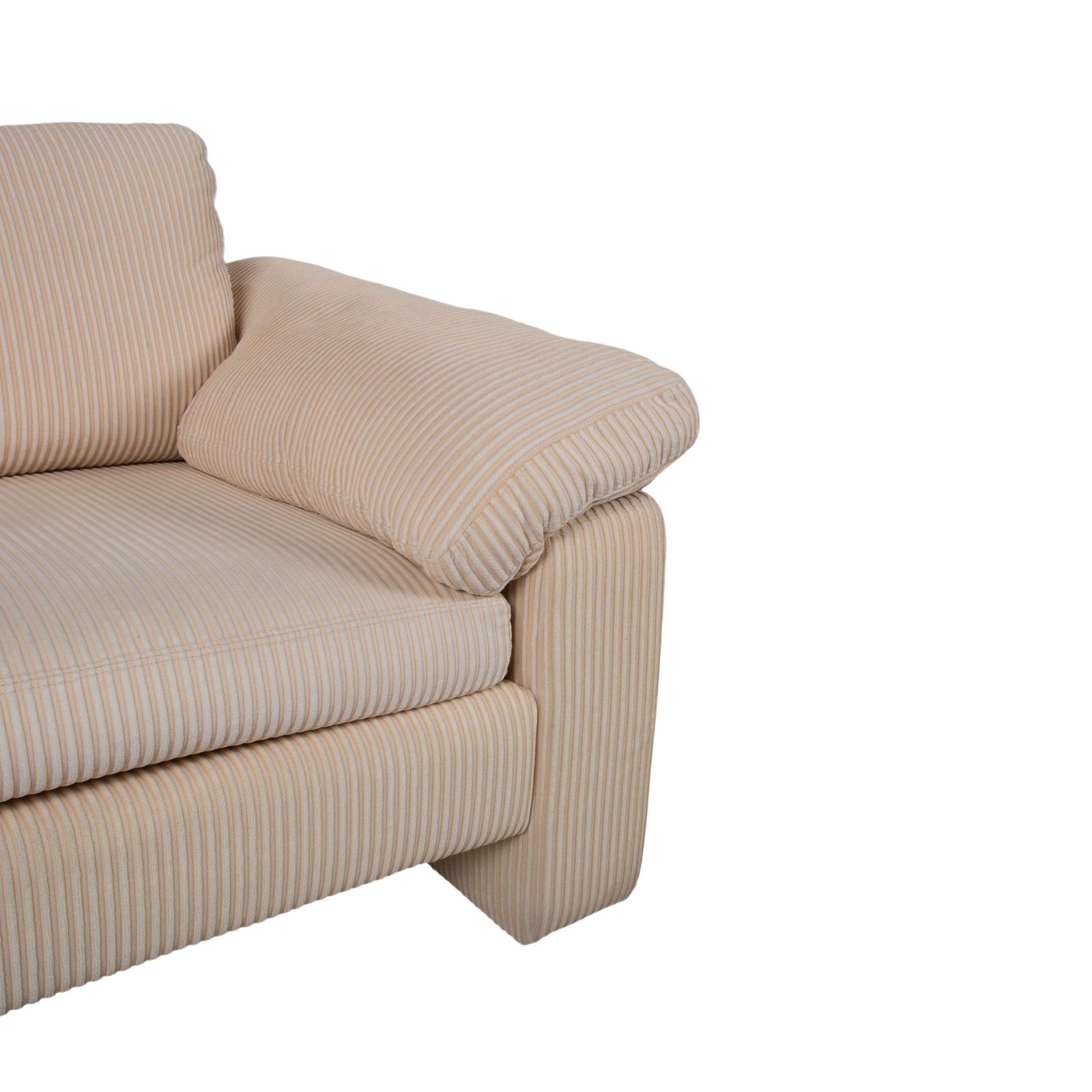 Canapé 2 places Cor Conseta en tissu, beige crème photo for sale