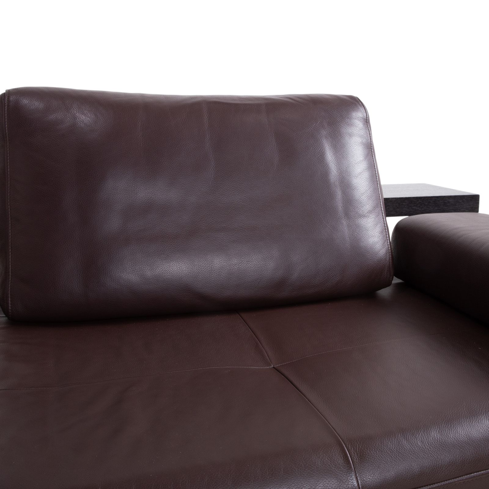 Rolf Benz Dono 6100 Leather Corner Sofa Brown Manual Function photo for sale