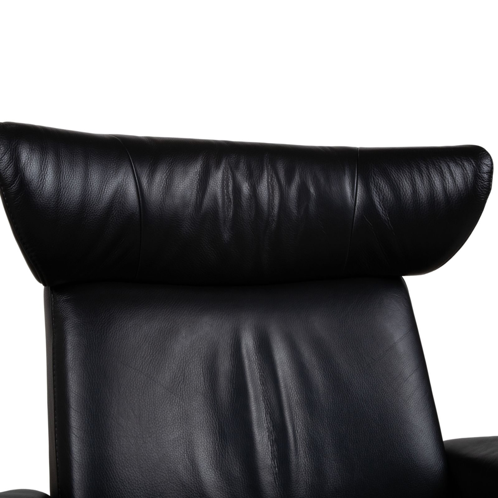 Fauteuil inclinable Stressless Jazz en cuir noir, taille L, fonction inclinable photo vinterior