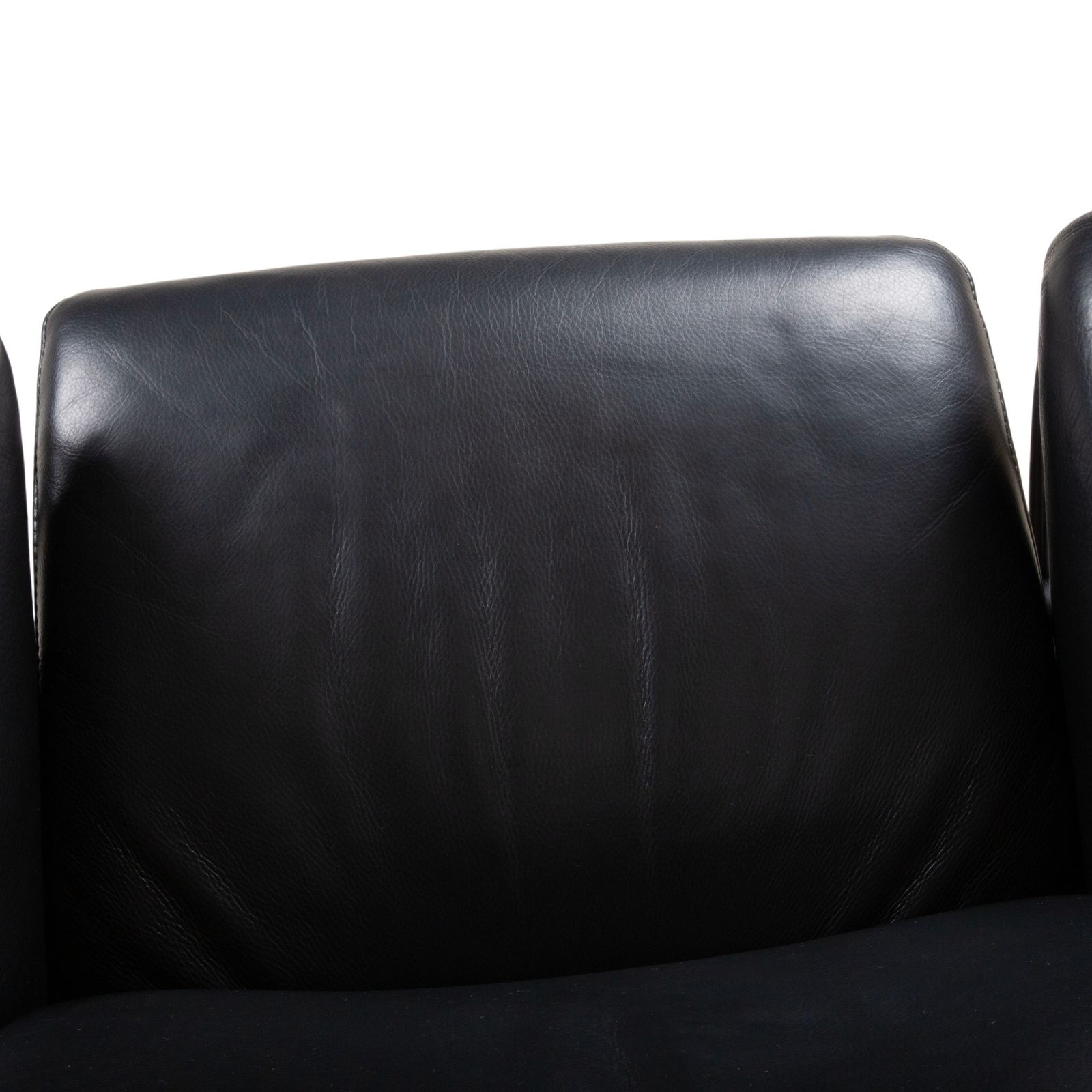 Fauteuil inclinable Stressless Jazz en cuir noir, taille L, fonction inclinable photo vintage