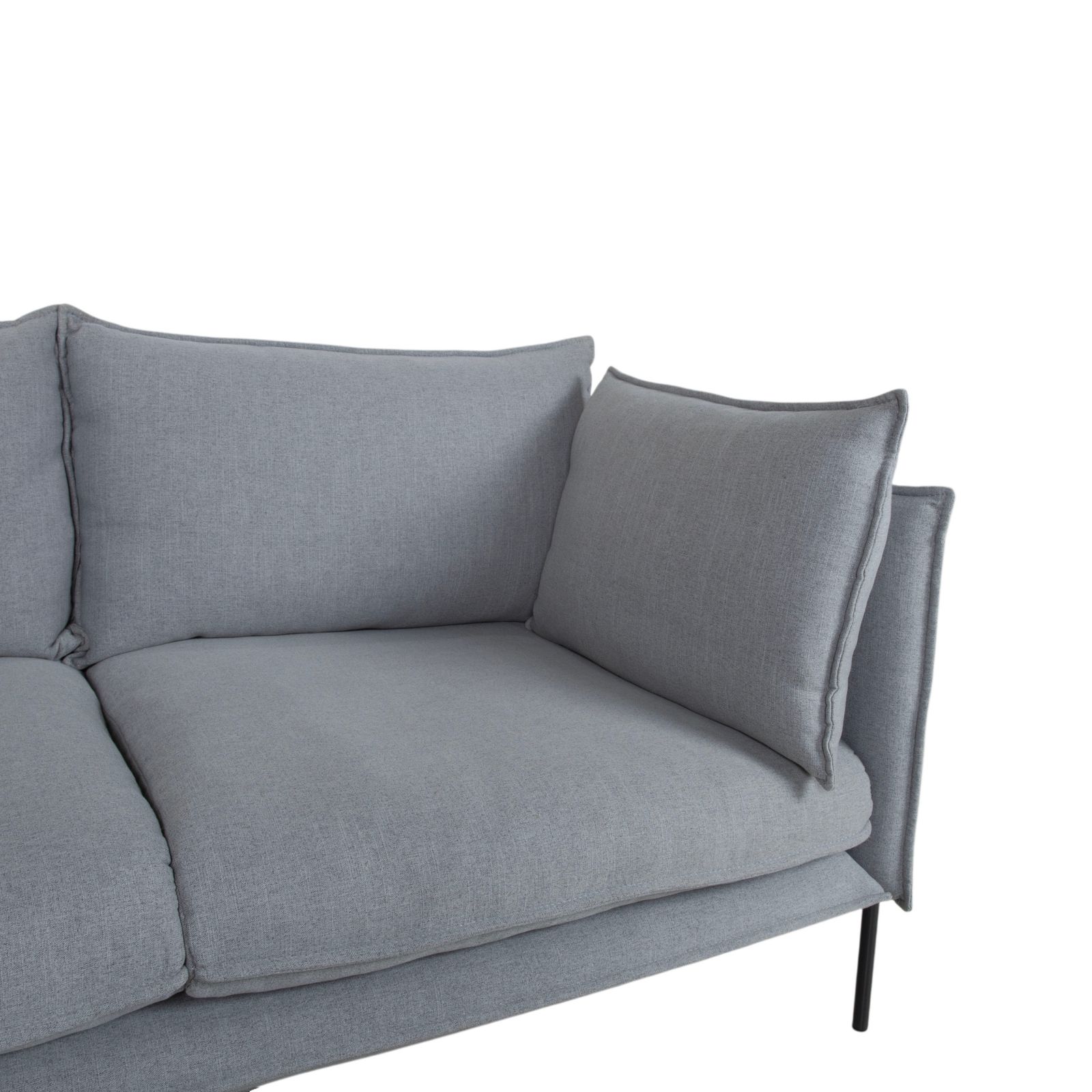 Bolia Pepe Fabric Two Seater Sofa, Grey photo Furniture