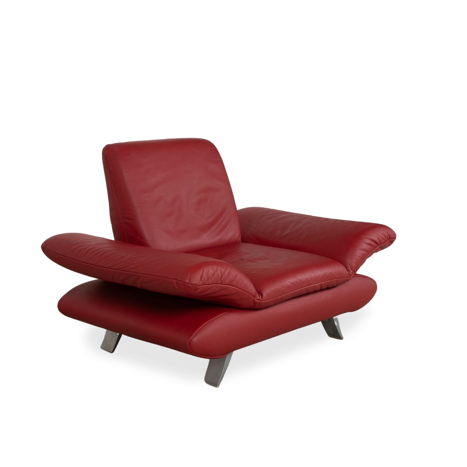 Koinor Rossini Leather Armchair Red Manual Function photo for sale