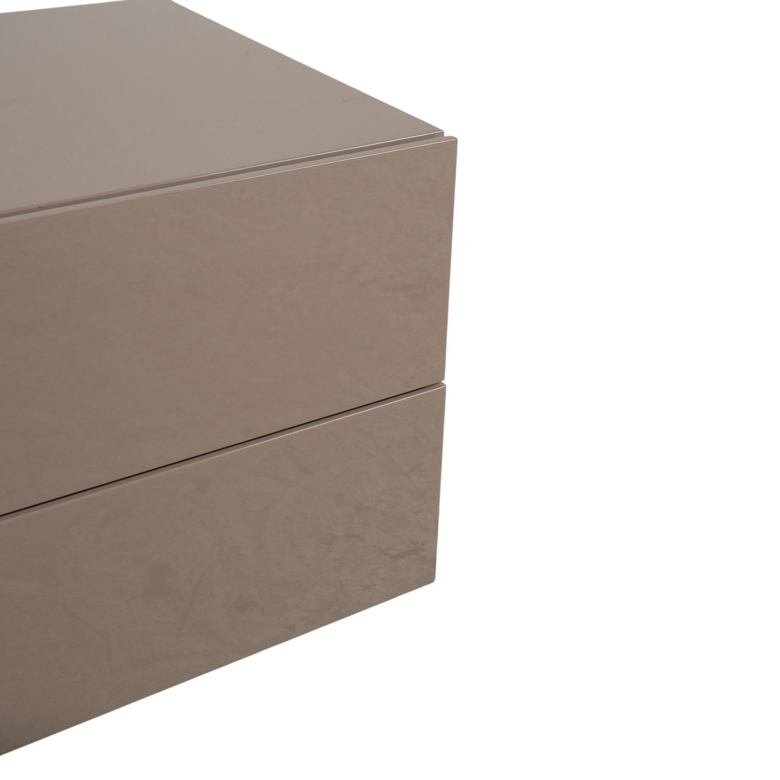 Poliform Dream Wooden Sideboard Taupe Nightstand photo Furniture