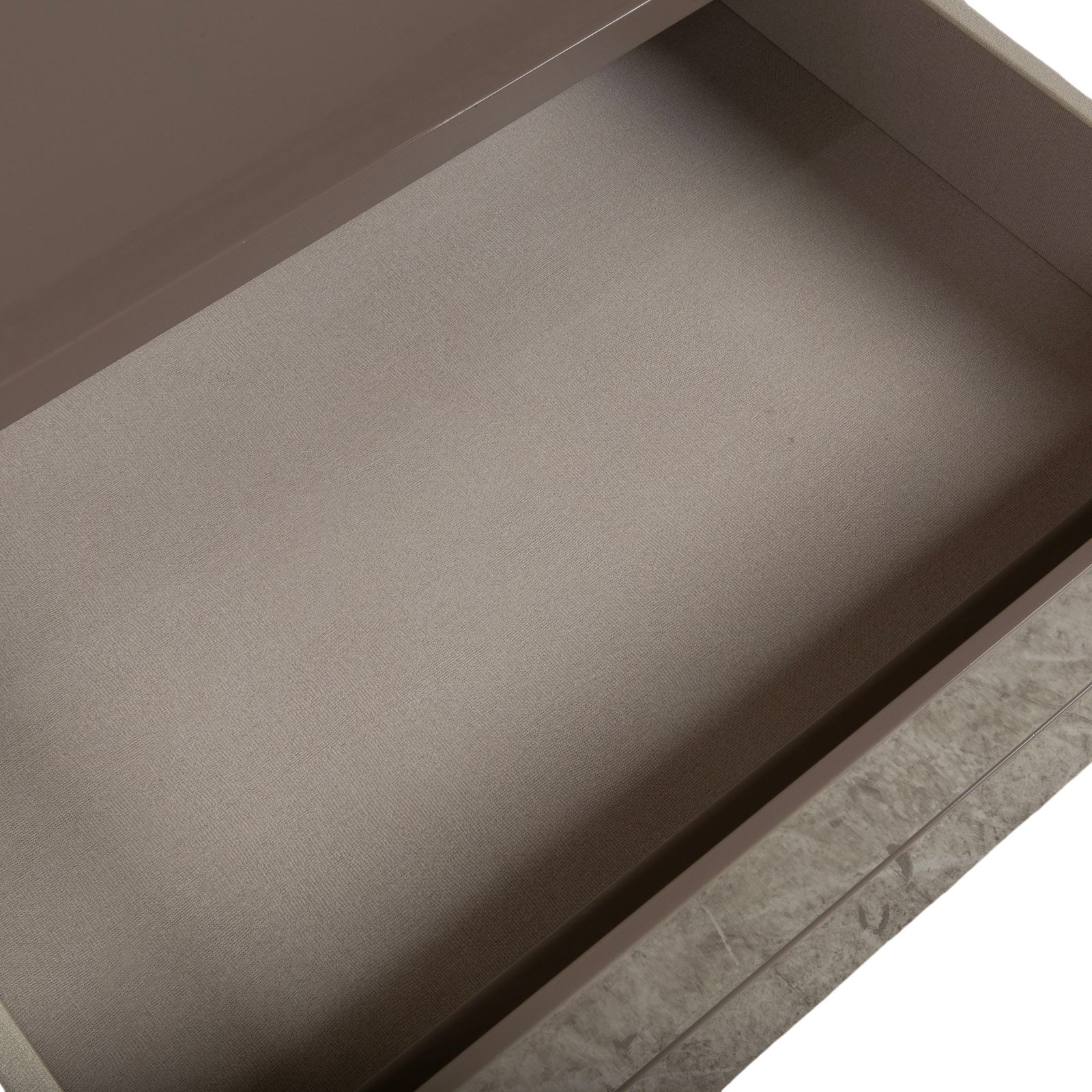 Poliform Dream Wooden Sideboard Taupe Nightstand photo vinterior