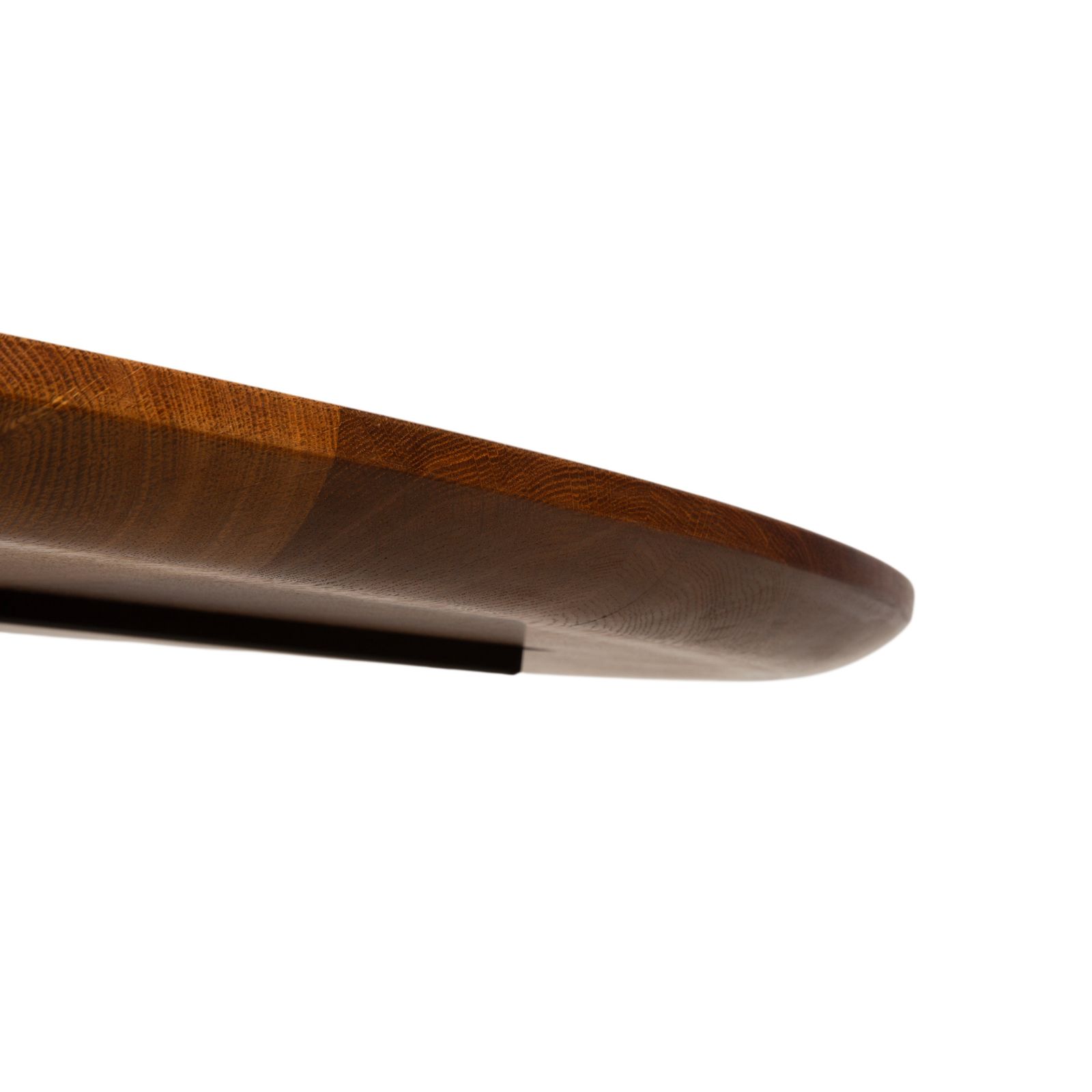 Houten eettafel, bruin, 155 x 155 cm photo vinterior