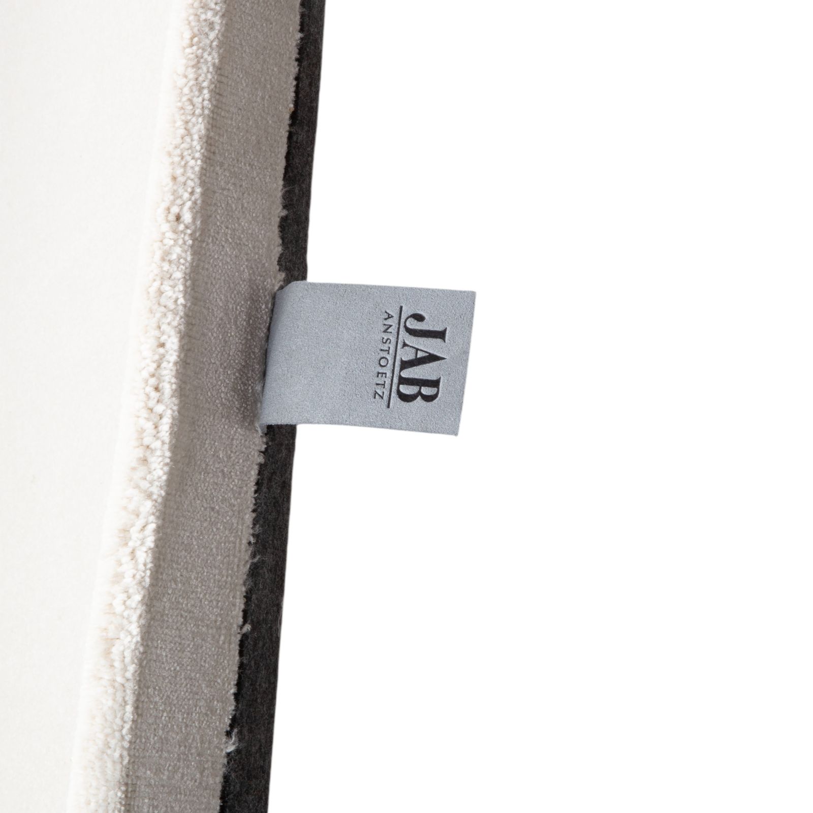 Tapis Jab Anstoetz Infinity en tissu, beige, 395 x 280 cm photo vinterior