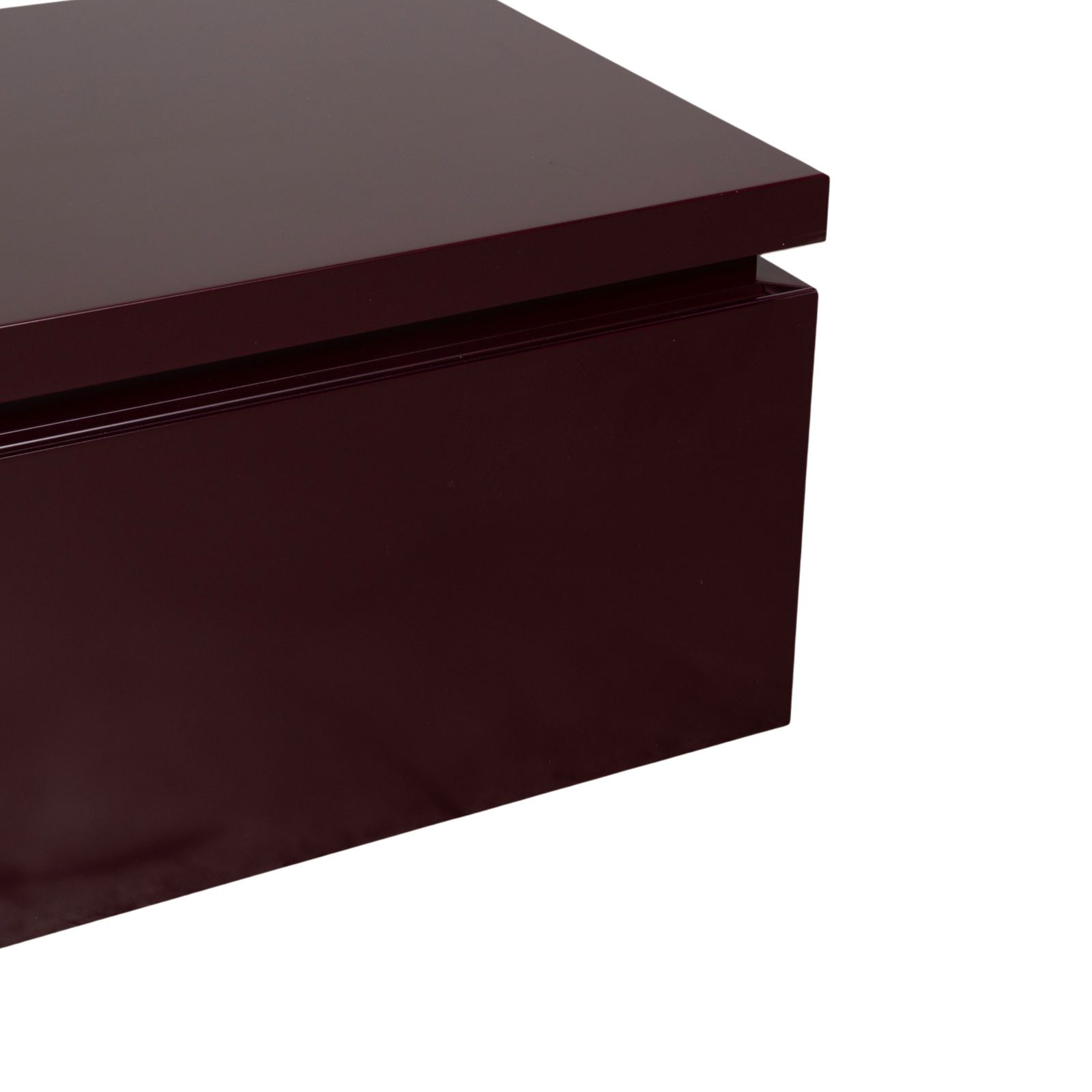 Interlübke Cube Dressoir Paars Aubergine Wandgemonteerde Plank photo Meubels