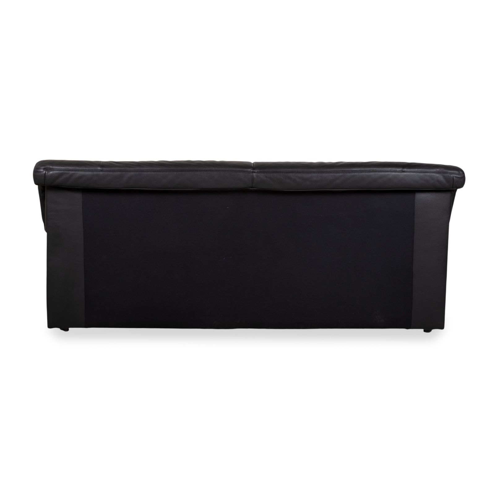Mobilier Canapé 3 places Koinor en cuir noir photo