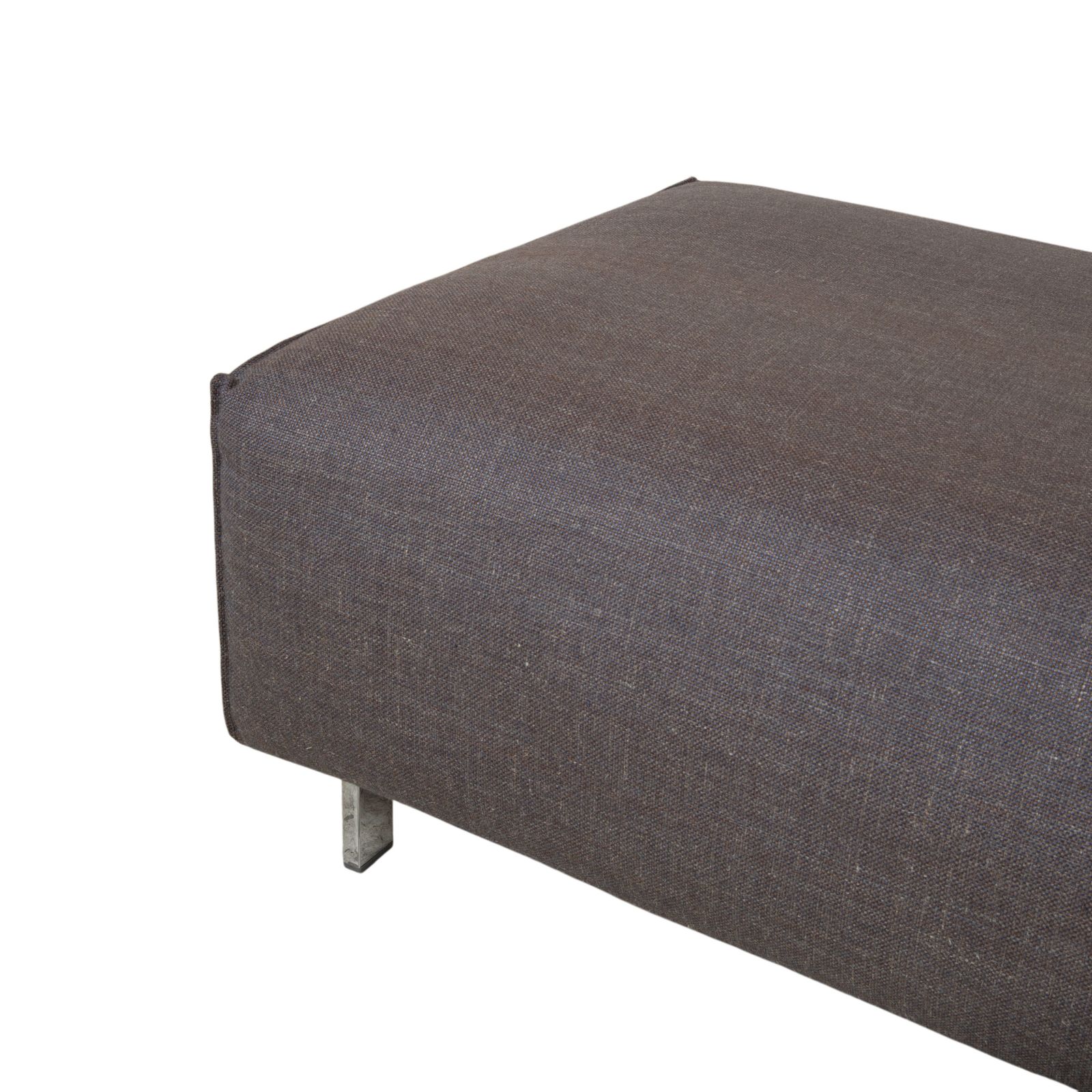 Canapé 3 places Rolf Benz Grata en tissu gris photo buy