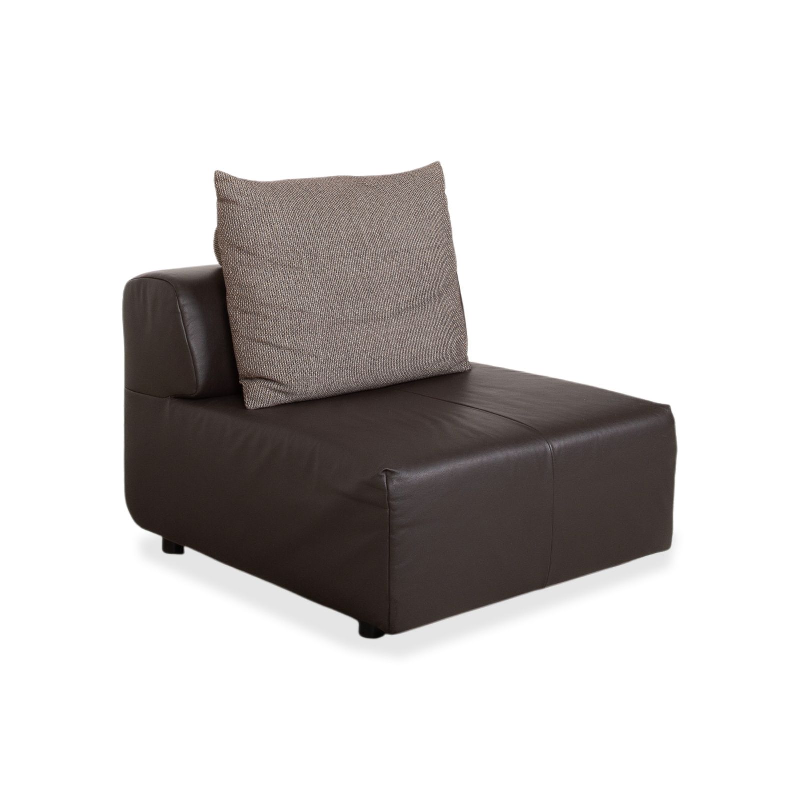 Lot de 3 fauteuils Rolf Benz Freistil 185 en cuir marron moka photo Mobilier