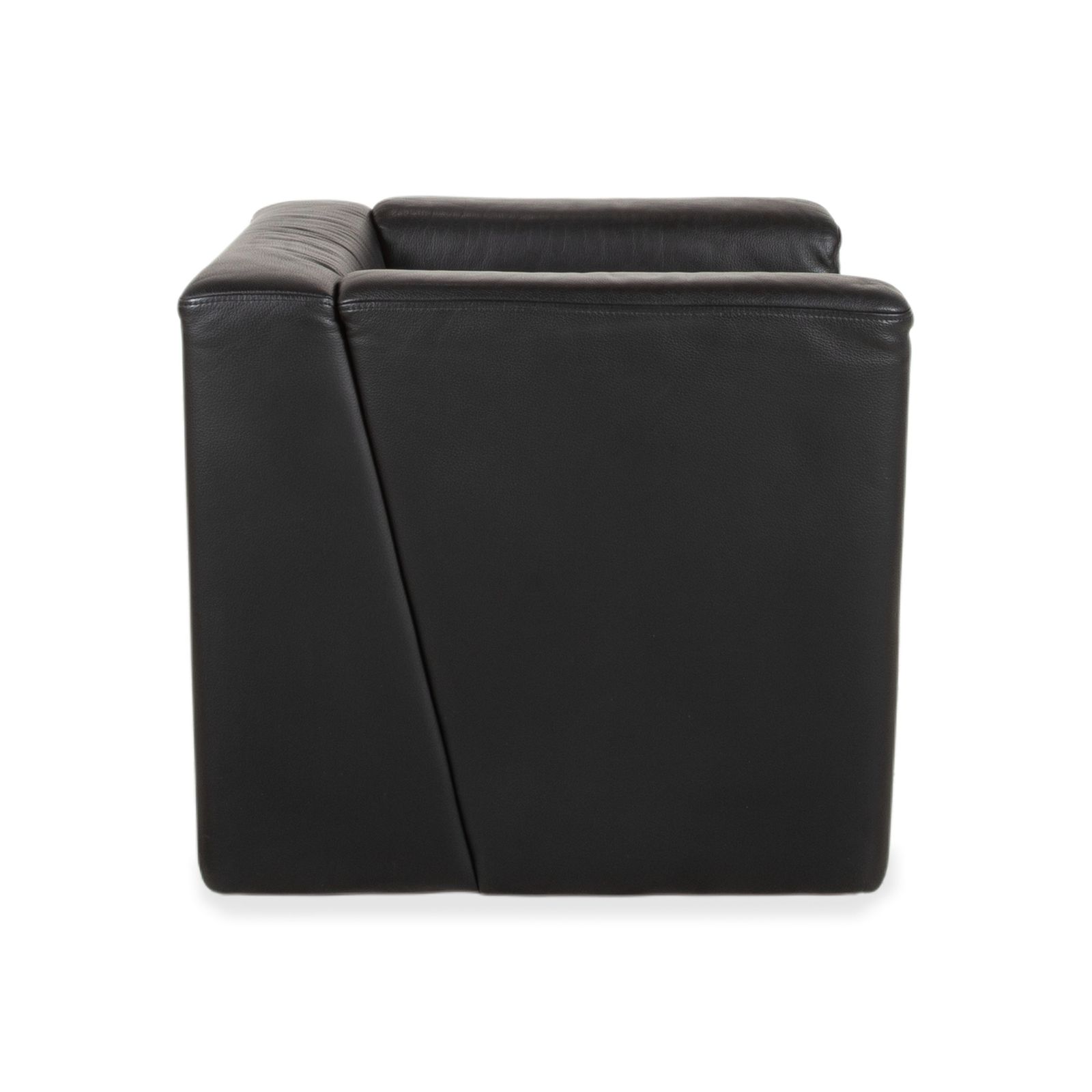 photo for sale Ensemble de 2 fauteuils Brühl Visavis en cuir noir