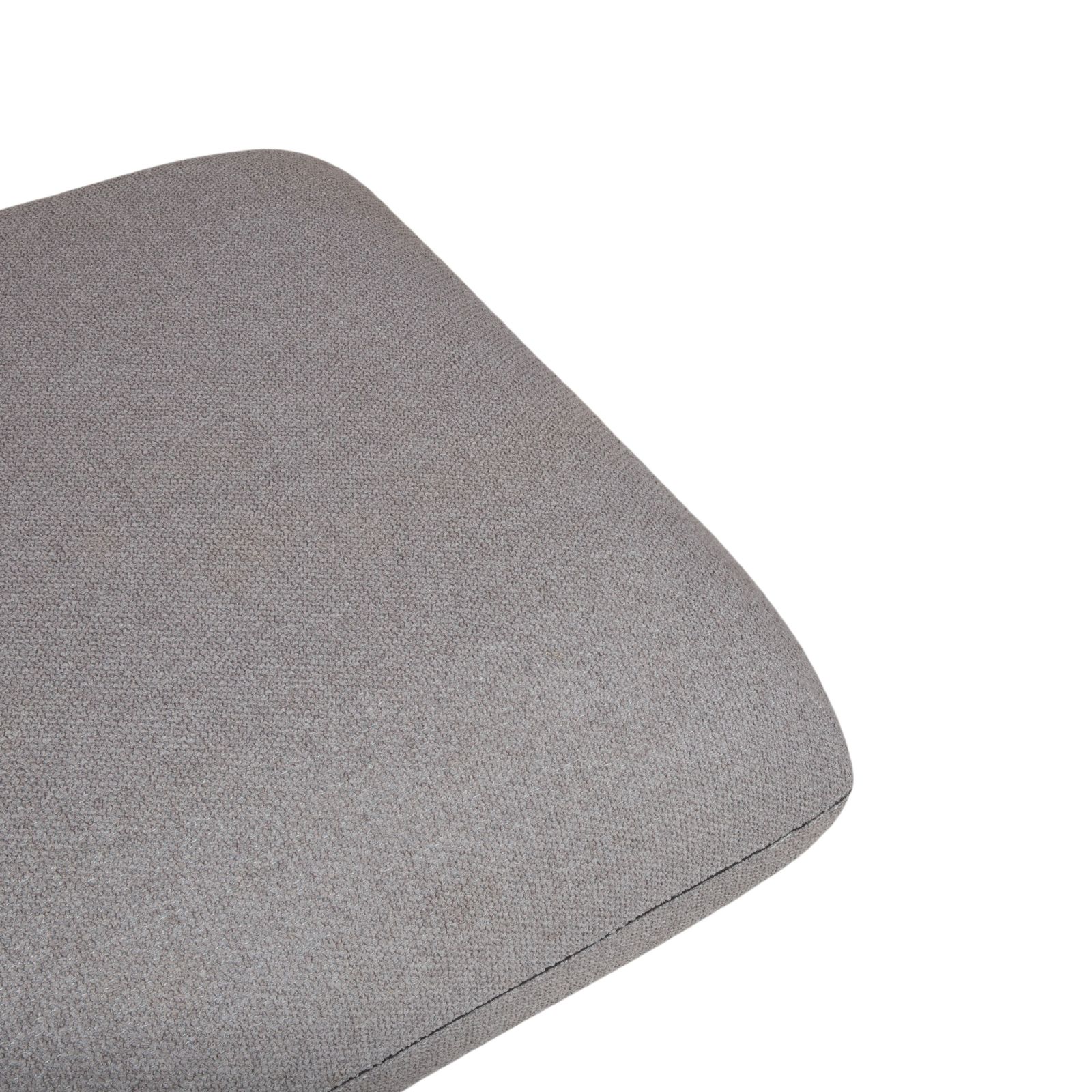 Canapé 2 places et pouf Cor Jalis en tissu gris photo buy