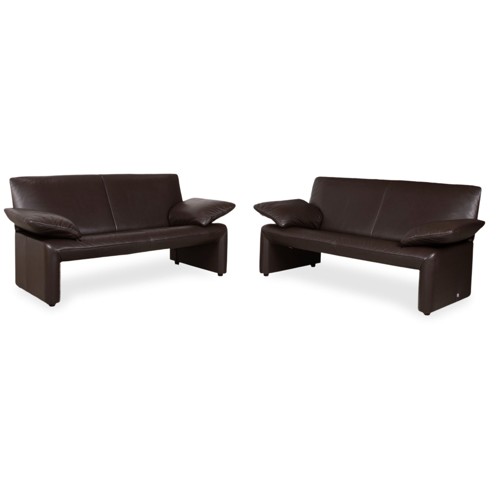 Jori Linea Set Leer 2x Tweezitter Bruin Manuele Functie Bank