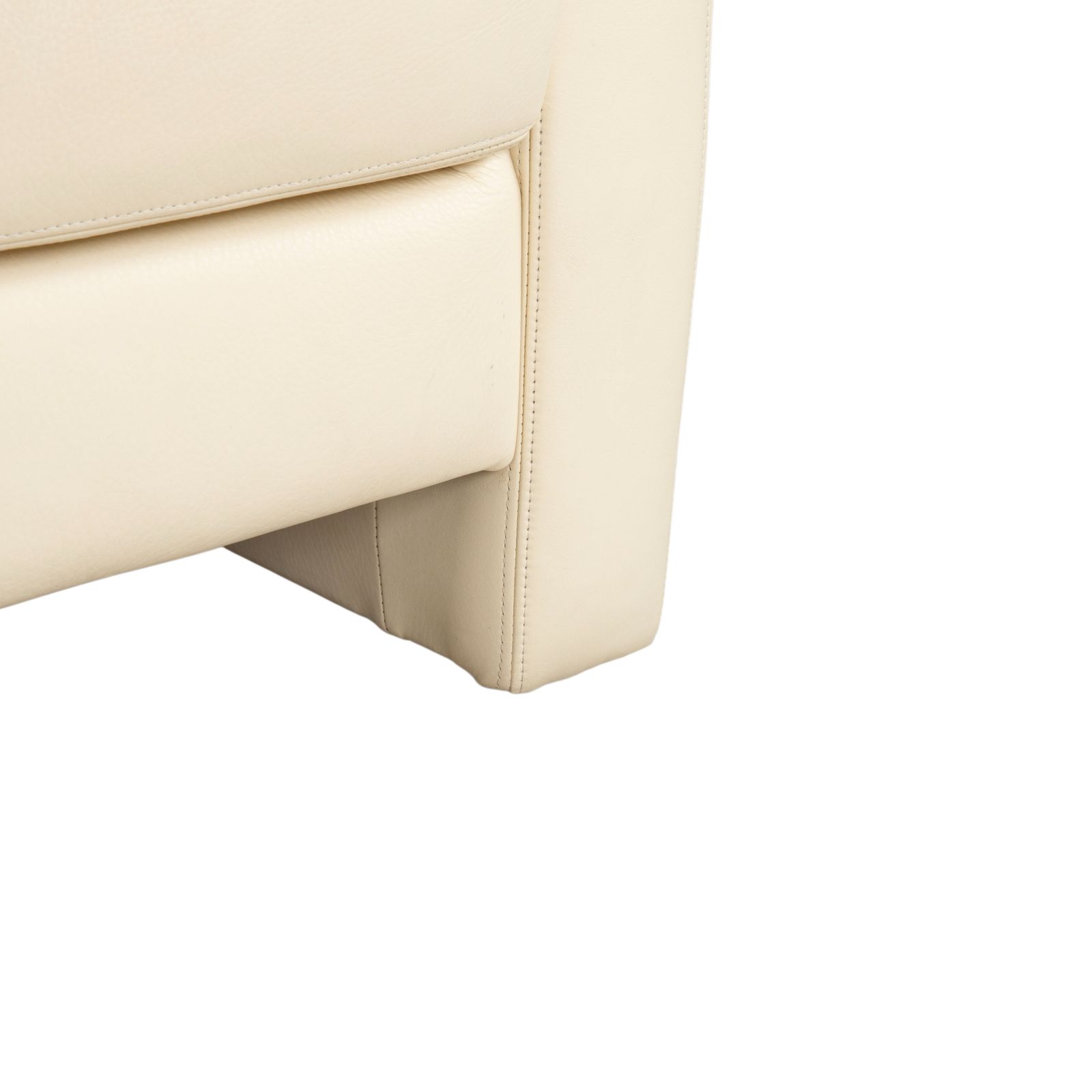 Musterring Leather Armchair Cream Beige Off White photo buy