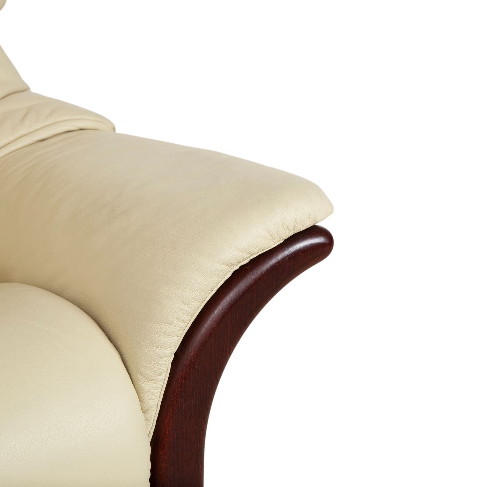 Ensemble de fauteuils Stressless Eldorado en cuir crème beige, fonction manuelle photo Mobilier