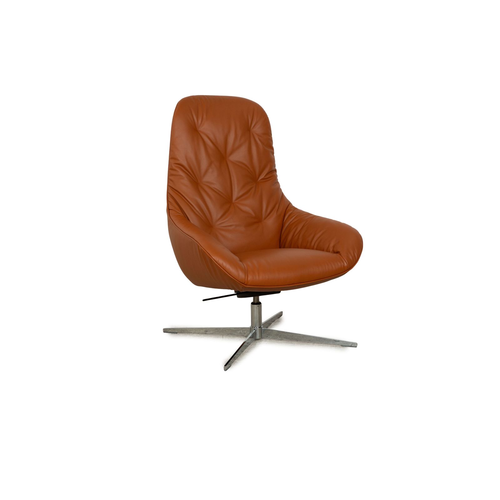 photo for sale Rolf Benz Meg Leather Armchair Set Sienna Brown Beige Manual Function