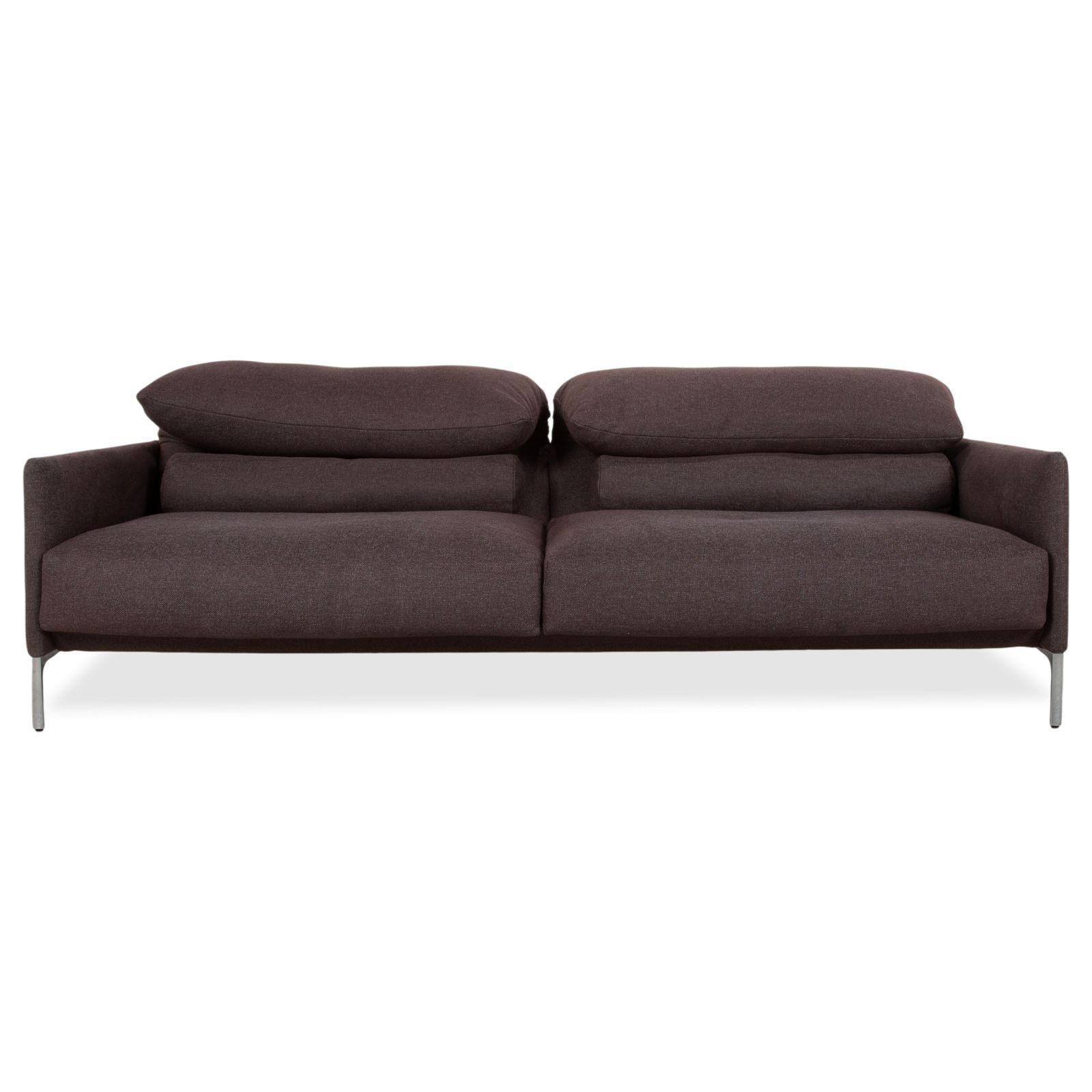 Ensemble canapé COR Avalanche en tissu, 3 places et 2 places, brun, bronze, rouge, fonction manuelle photo 8495.0
