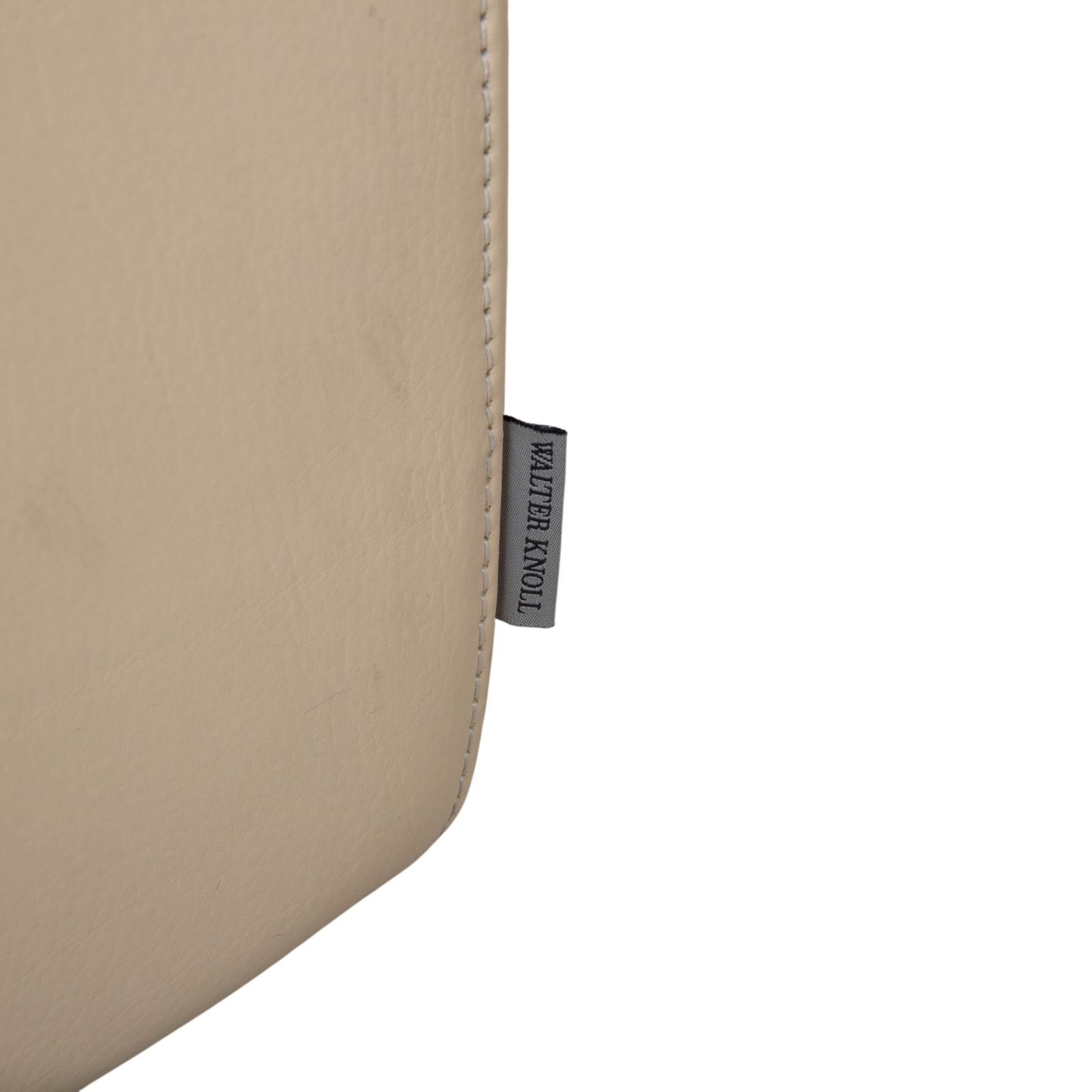 photo for sale Walter Knoll Nelson Leather Armchair Cream Beige