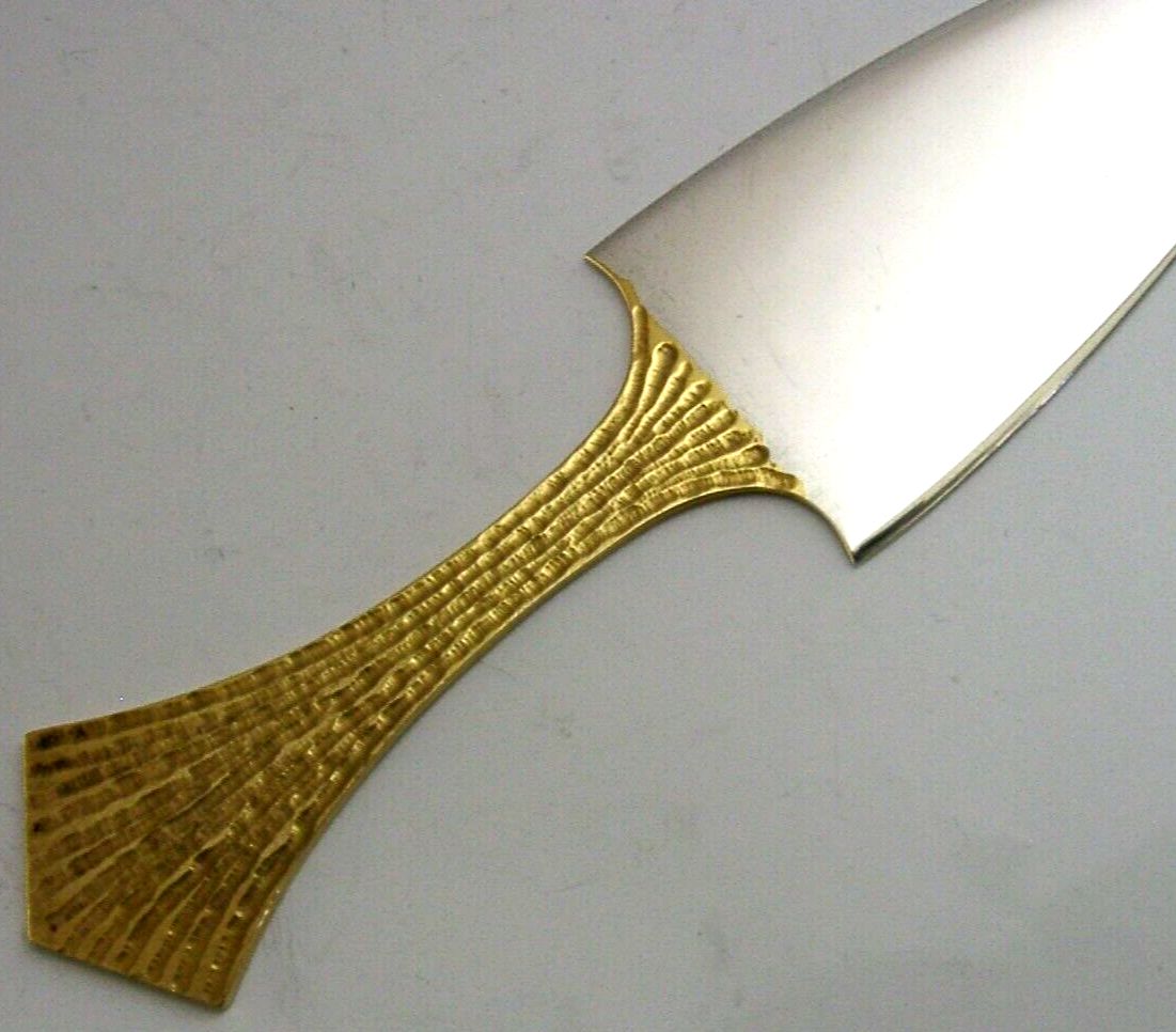 Grant Macdonald brievenmesje 1975 bureauaccessoire mid-century sterling zilver