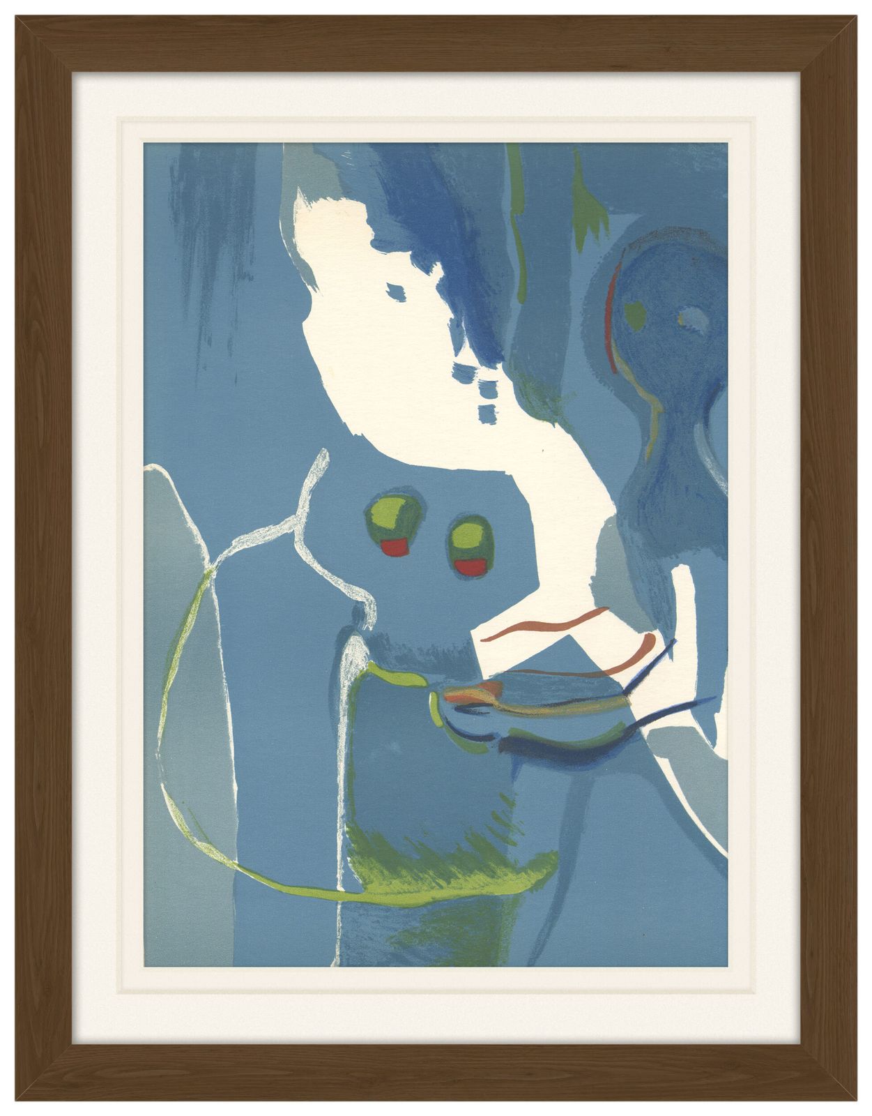 Gelimiteerde editie lithografie uit de jaren 1960 van Francisco Borès