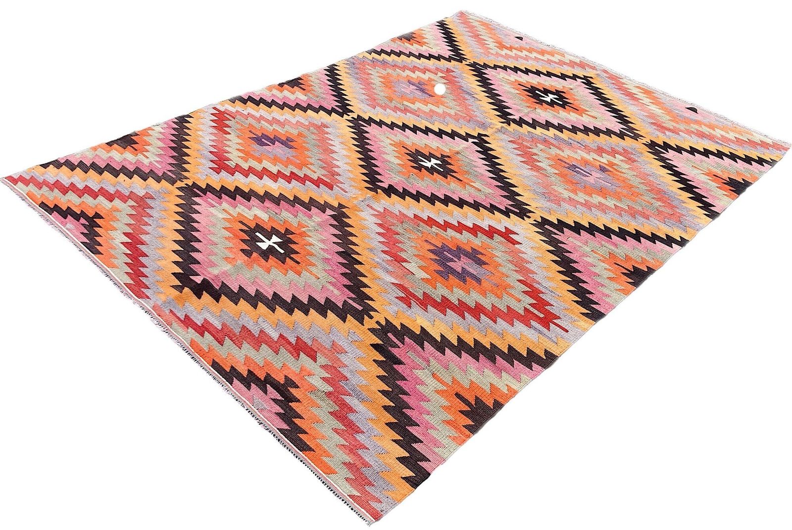 Vintage Anatolisch Kilim 2,75m x 1,97m photo for sale