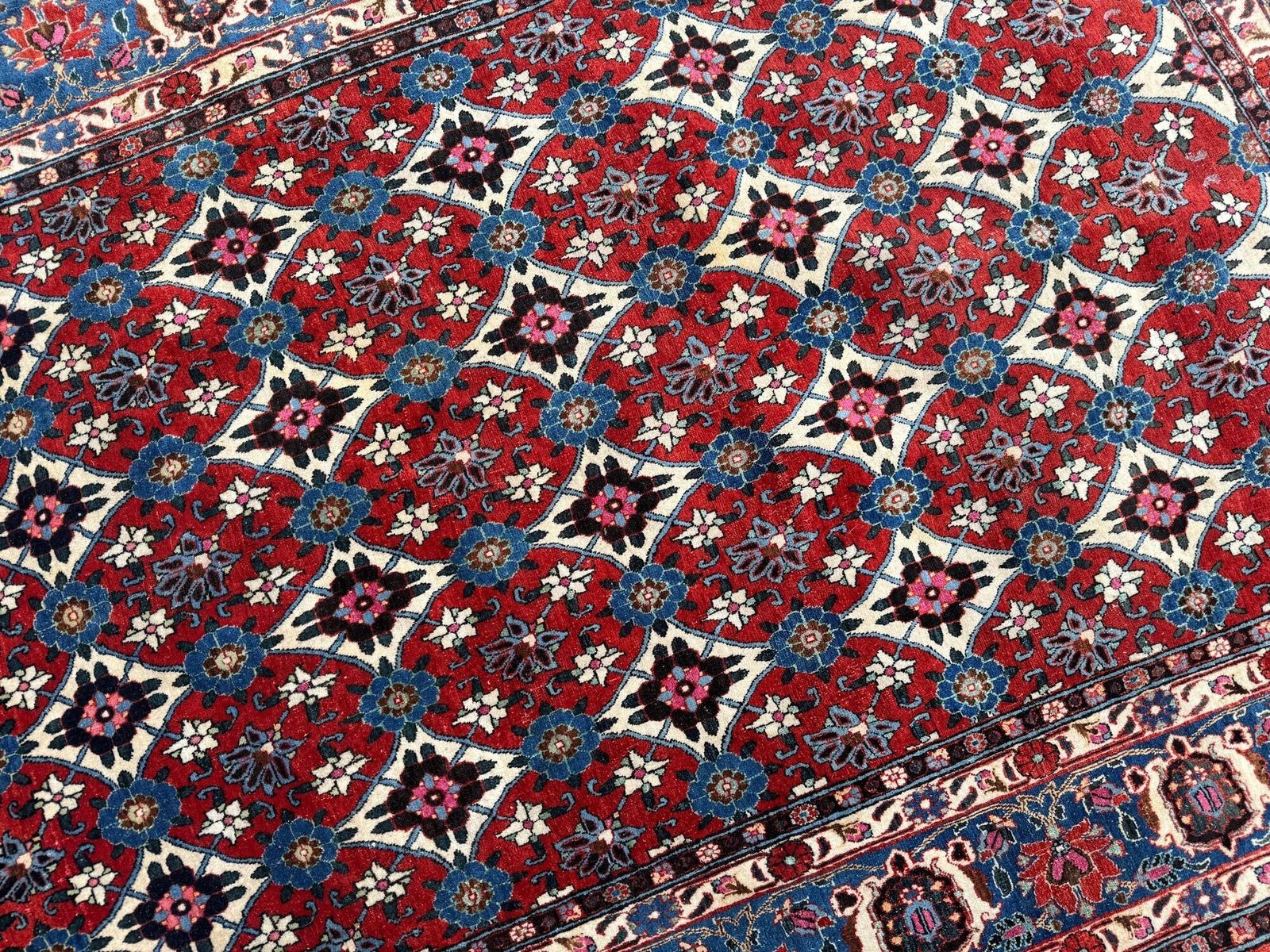 Textiel Antiek Veramin tapijt 2,19 m x 1,44 m photo