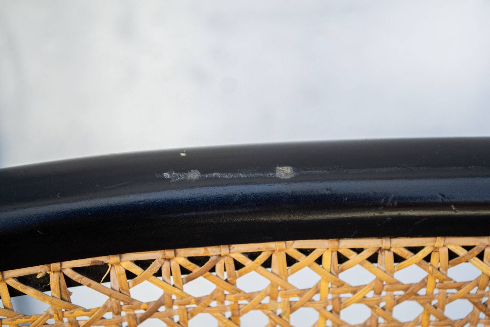 Zeldzame Cesca stoelen, vroege versie handgeweven met gebogen zitting, begin 20e eeuw photo 8491.0