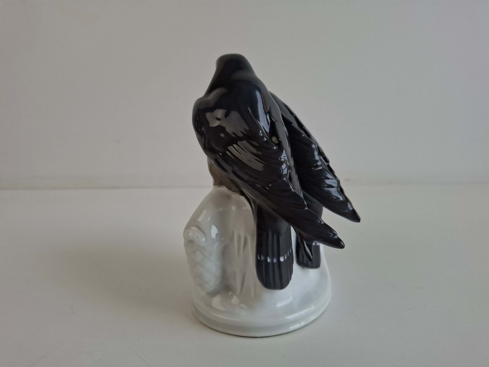 403.0 Art Deco Czech Porcelain Penguin Figurine By Pfeiffer & Löwenstein, Circa 1930 photo