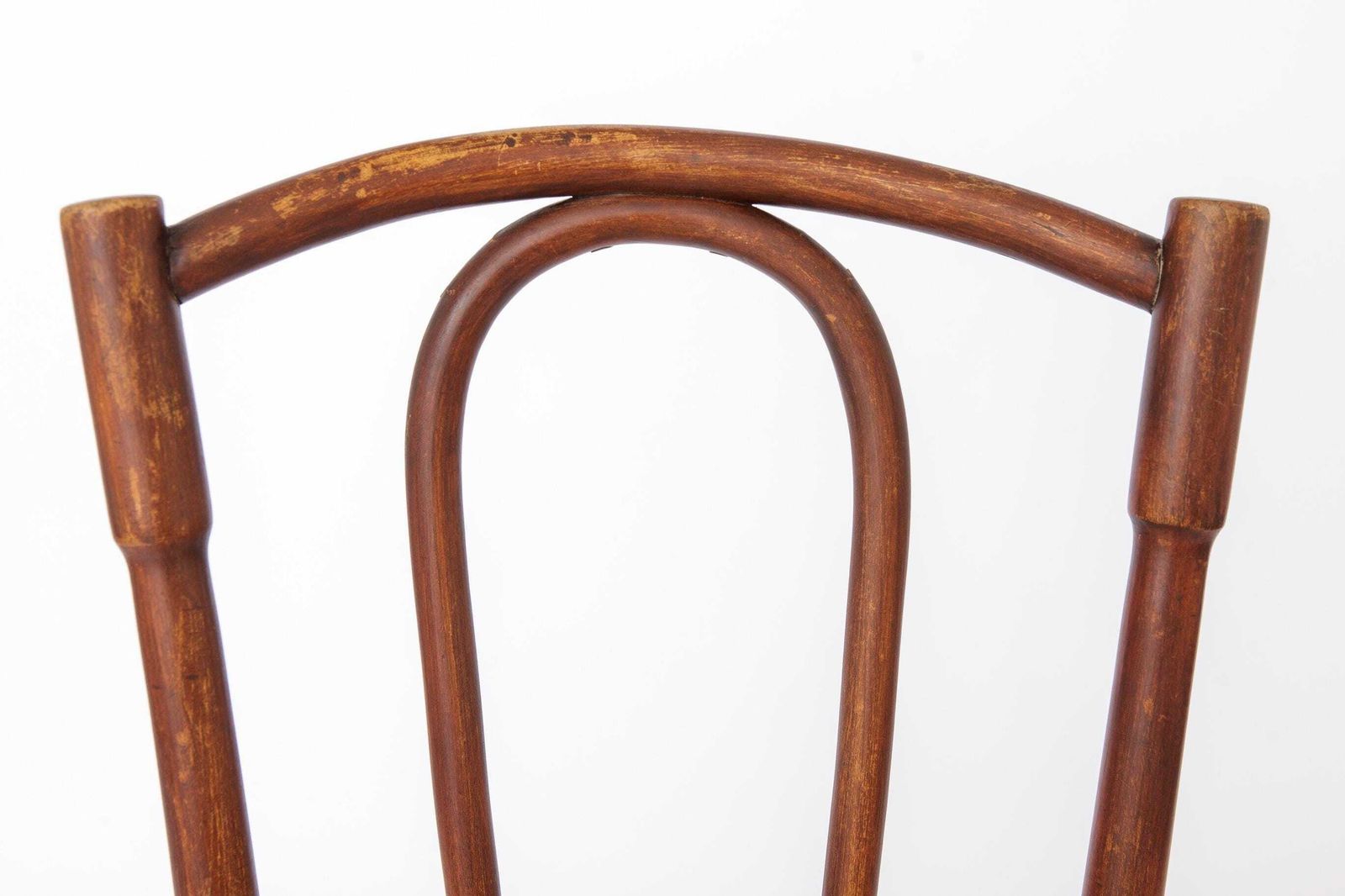 Antique Bentwood Chair In The Style Of Thonet No. 56 | Austrian Rattan Chair | 1930s photo Furniture