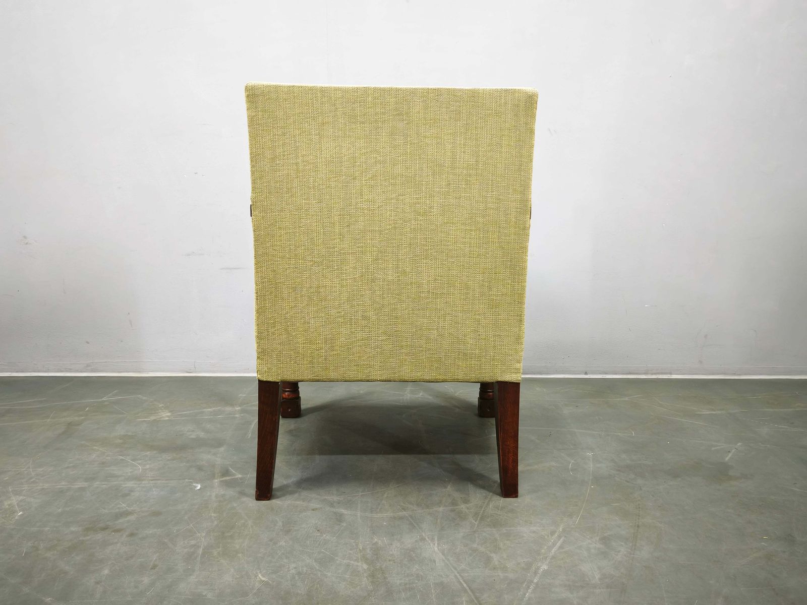 Fauteuil Art déco en bois de hêtre, Tchécoslovaquie, vers 1935-1945 photo vintage