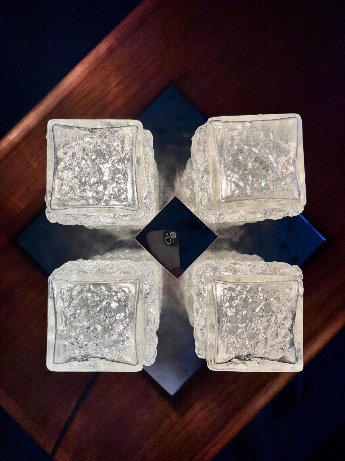 Hillebrand "Ice Cube" Plafondlamp photo 671.0