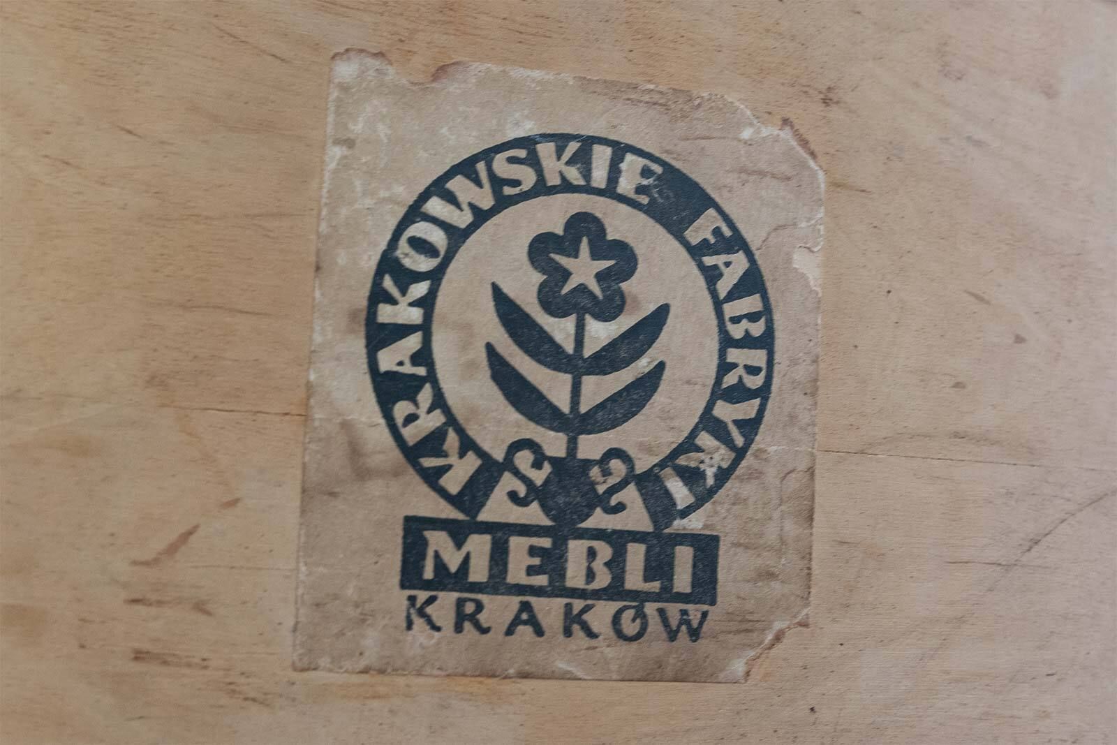 photo buy Uitschuifbare Vintage Eettafel Ontworpen Door M. Grabiński, Polen, jaren 1960
