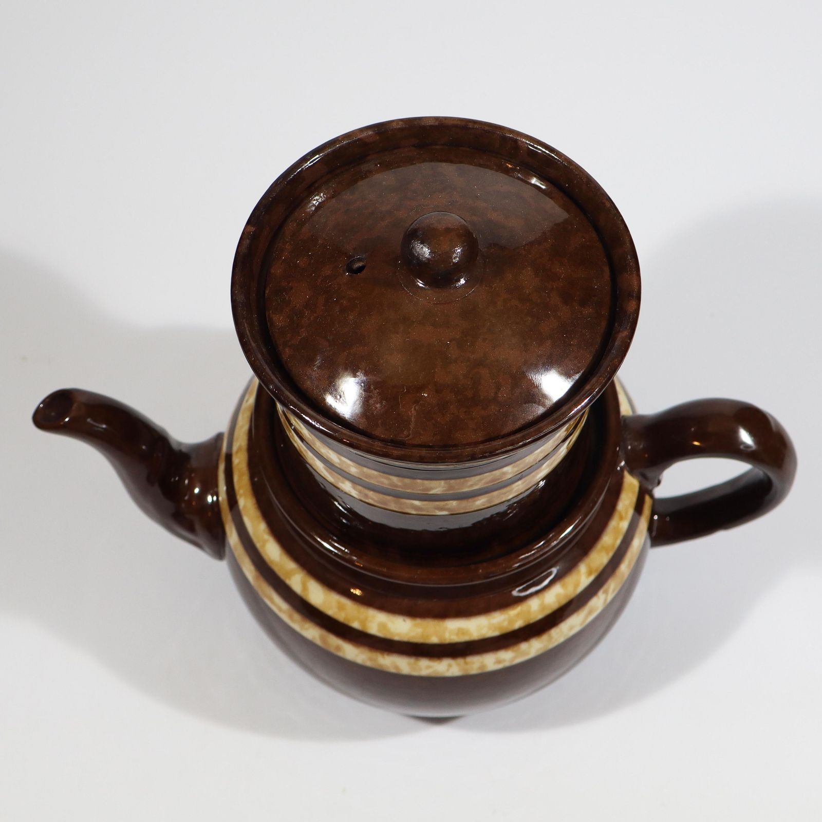 Cafetière vintage marron et crème avec filtre Villeroy & Boch Luxembourg photo 113.0