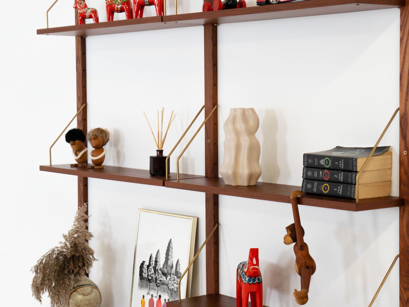Teakhouten modulaire kast, Deens design, jaren 1960, gemaakt in Denemarken photo buy