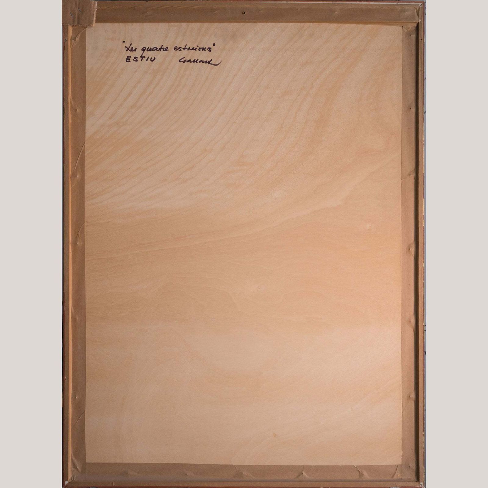 photo furniture Grote ingelijste tekeningen   Lluís Gallart Y Garcia (1922 1985)