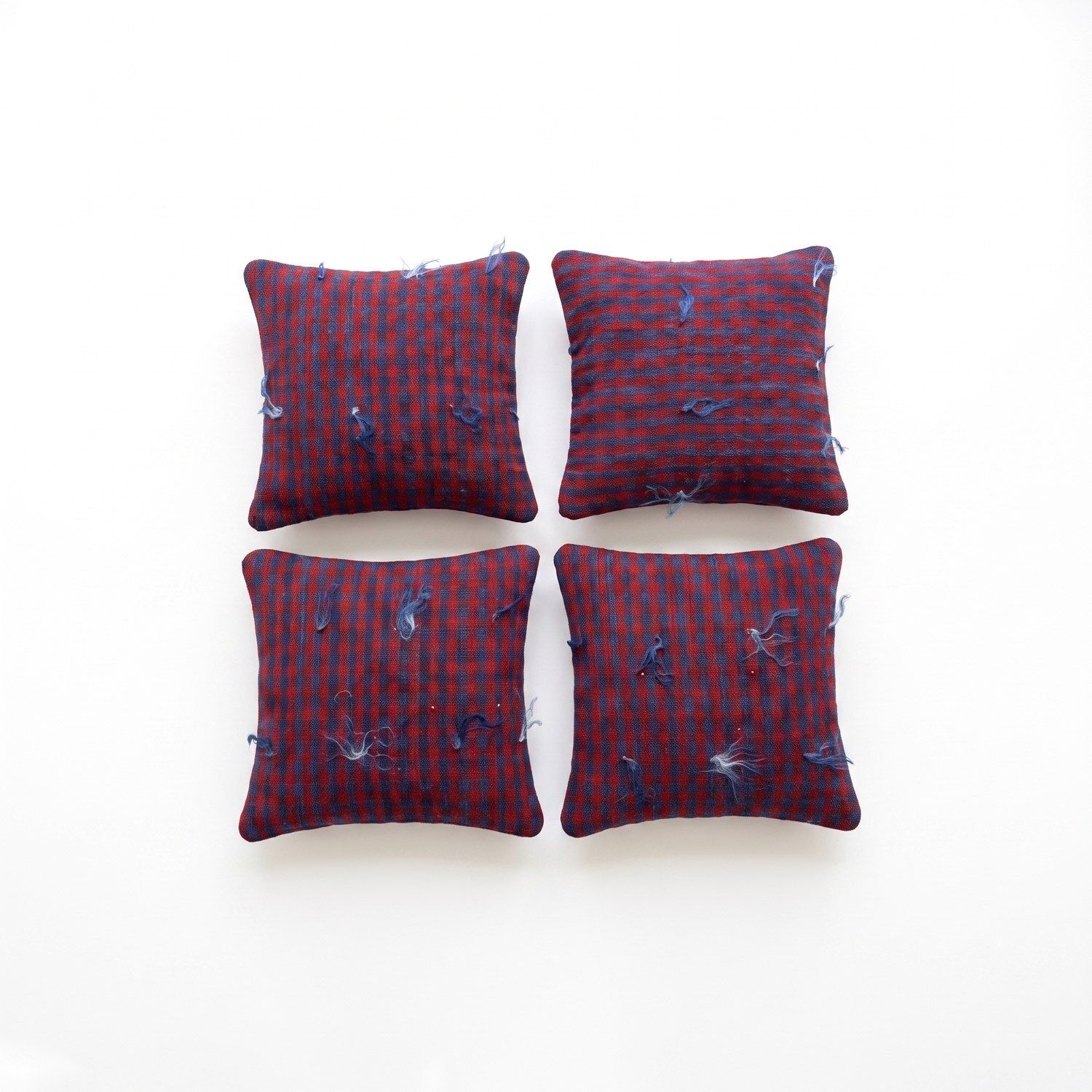 Housse de coussin kilim anatolien 48 x 51 cm, lot de quatre