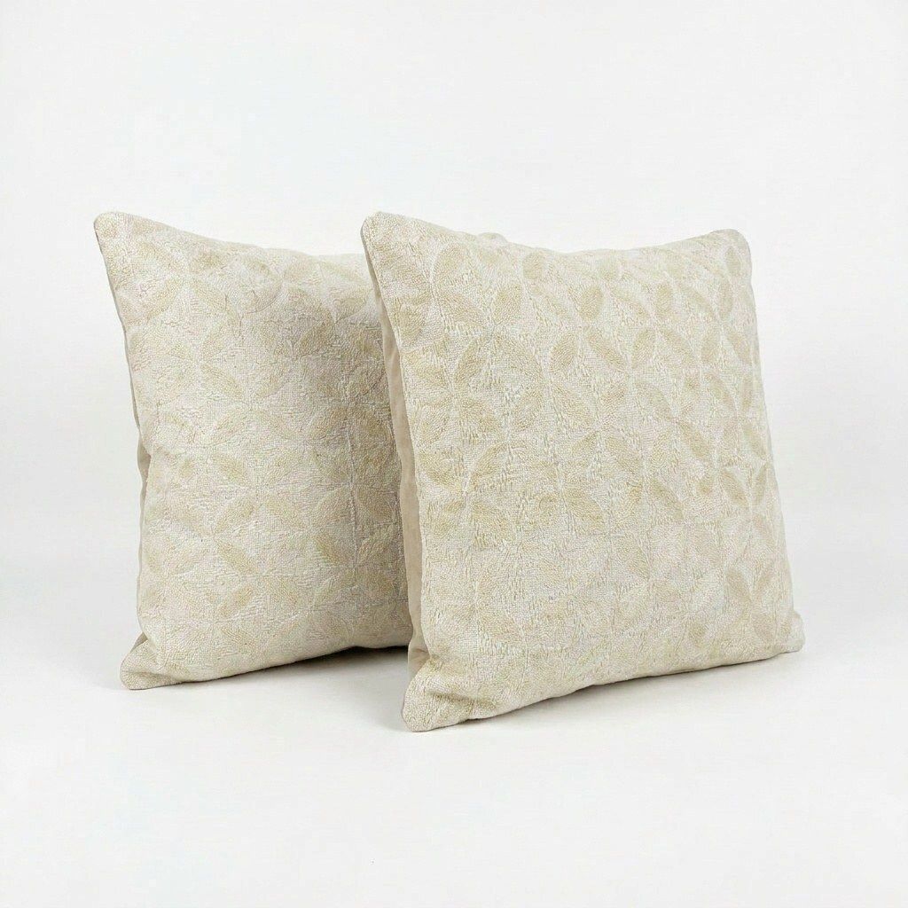 Oushak Kilim Kussenhoes 50 x 50 cm, Set van Twee photo for sale