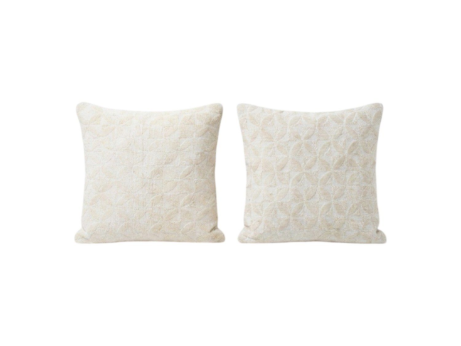 Housse de coussin Oushak Kilim 50 x 50 cm, lot de deux