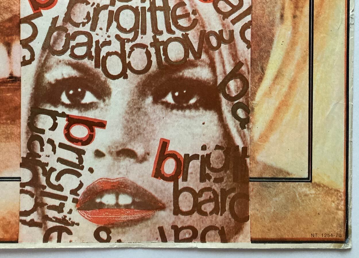 Affiche de cinéma Brigitte Bardot, Zdeněk Ziegler, 1970, impression vintage tchèque d'époque photo buy