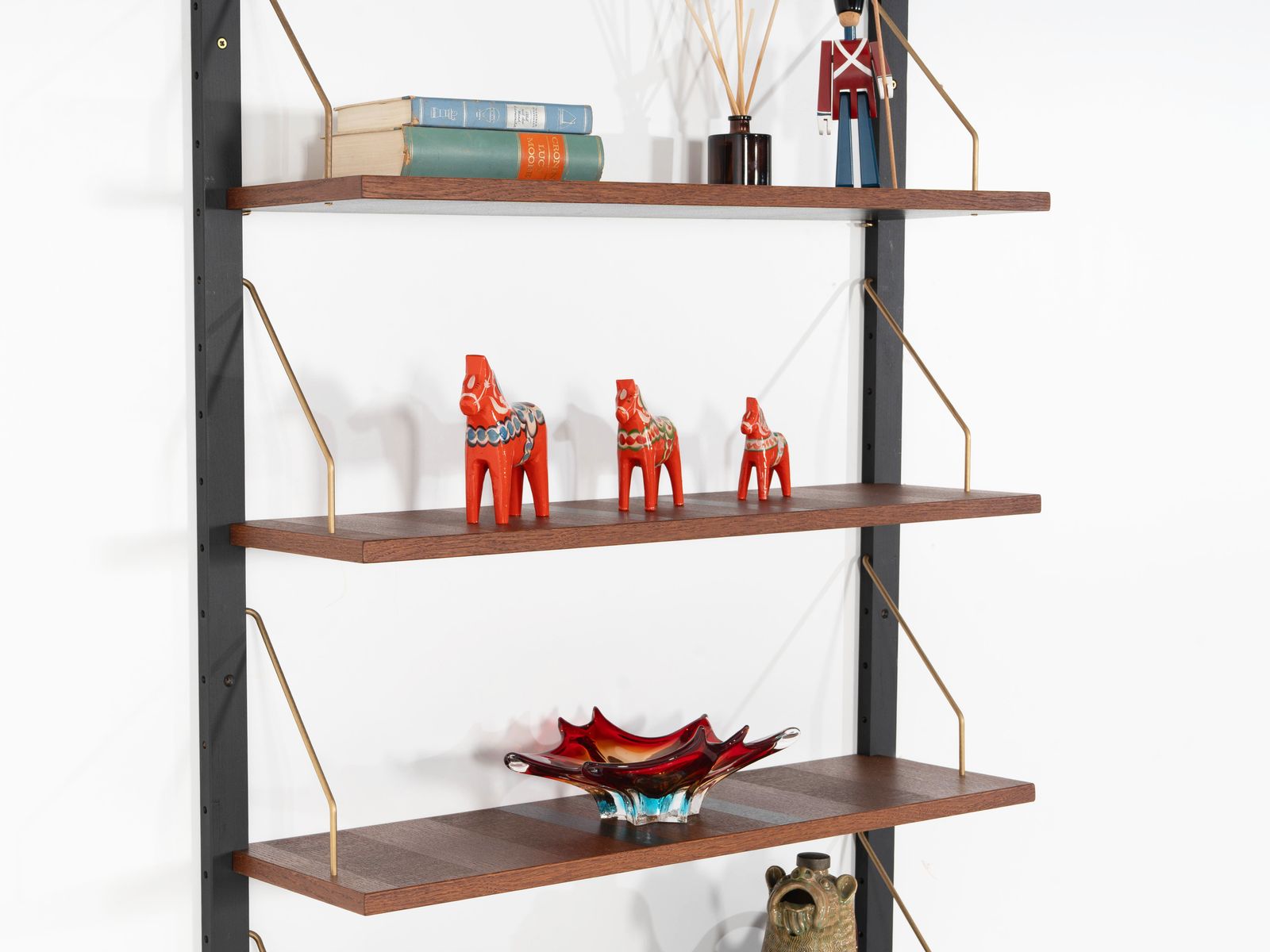 609.0 Modulaire Eiken Wandkast, Deens Design, jaren 1960, Made In Denmark photo
