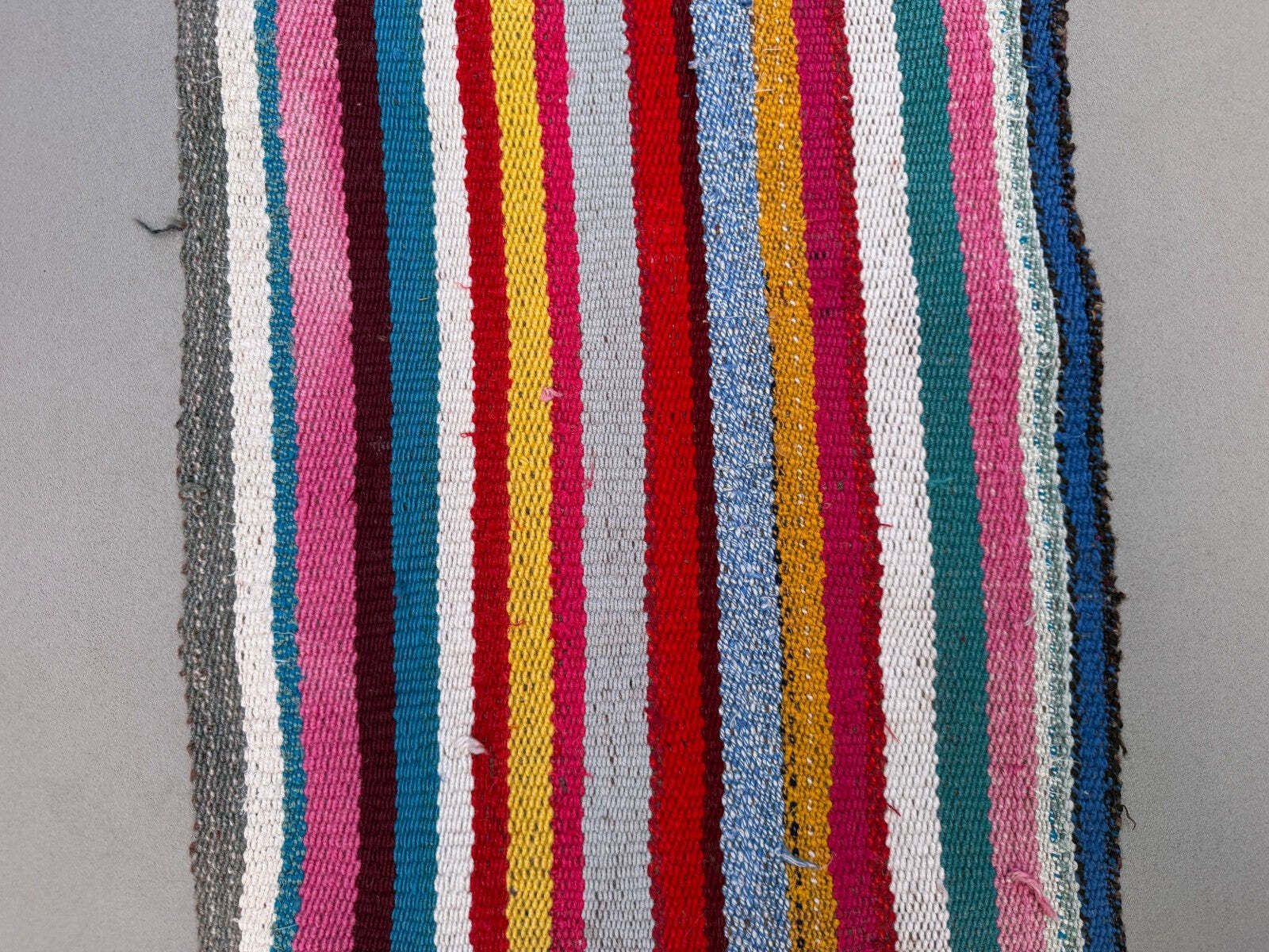 Smalle Kilim Loper 44x250 cm Shabby Chic, Vintage Turks Kelim 2570 photo vinterior
