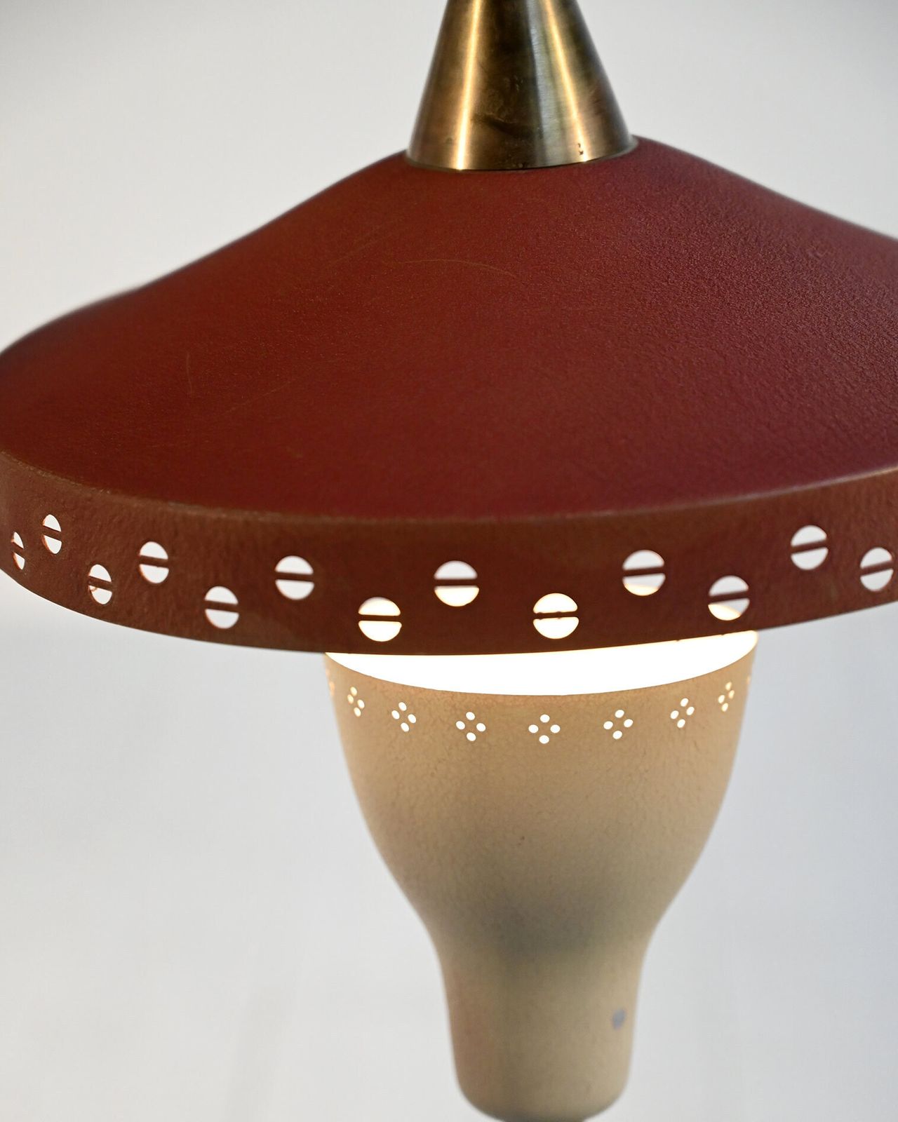 Swedish Modern stijl plafondlamp, ca. jaren 1950 photo vintage