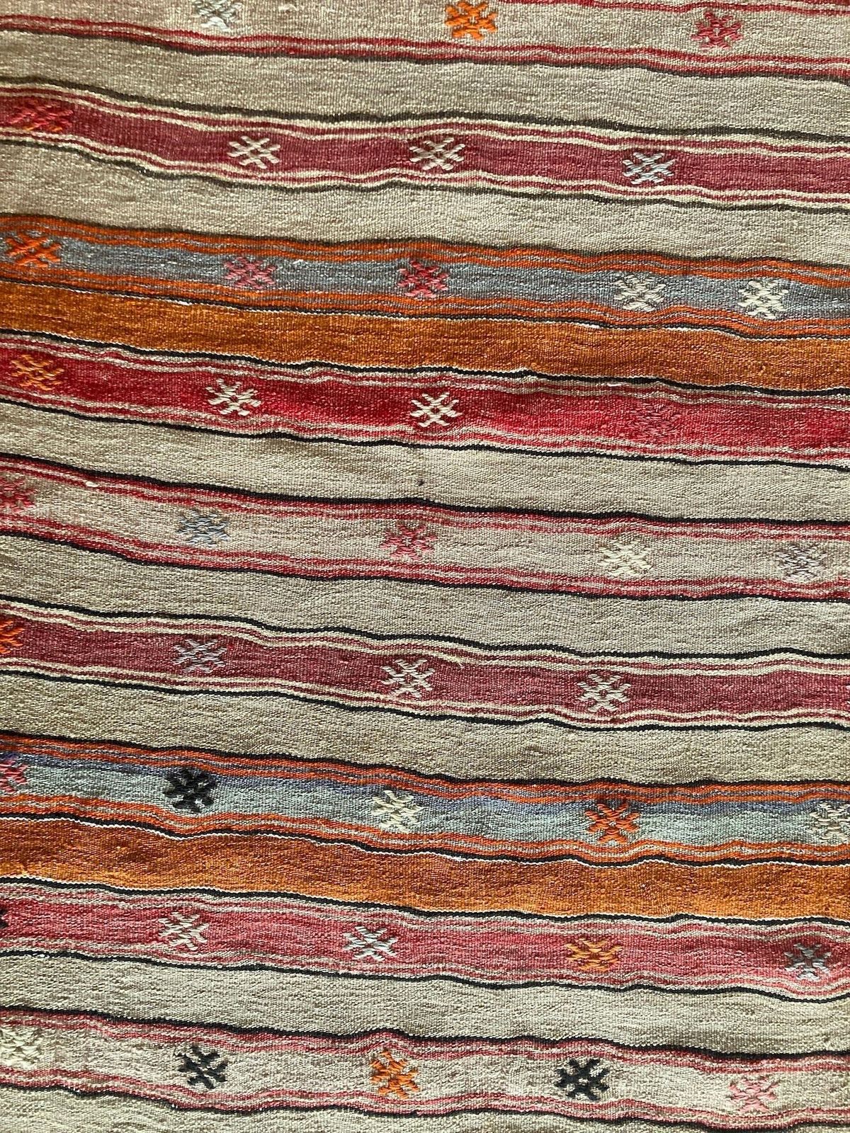 750.0 Vintage Anatolian Kilim 2.56m X 1.80m photo