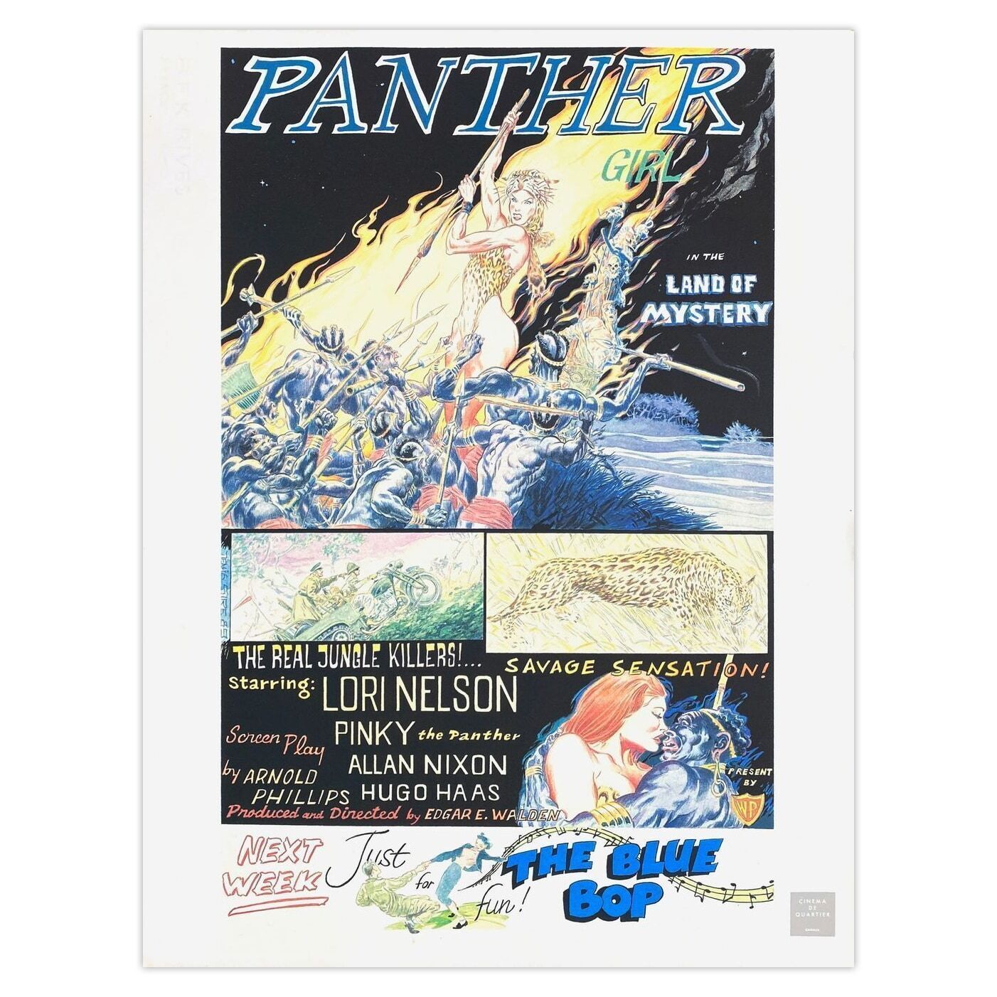 Denis Sire Screenprint Cinéma De Quartier (Portfolio Complet) Canal Plus 1989 photo 445.0