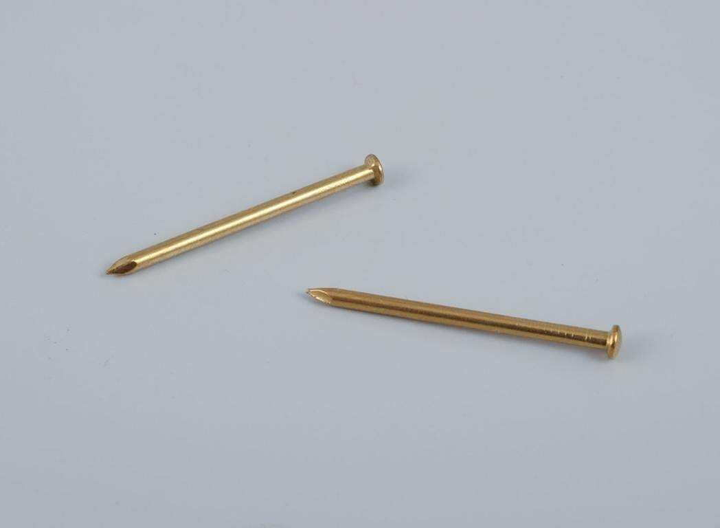 photo furniture Pierre Forssell For Skultuna. A Pair Of Wall Mounted Candle Holders In Brass.