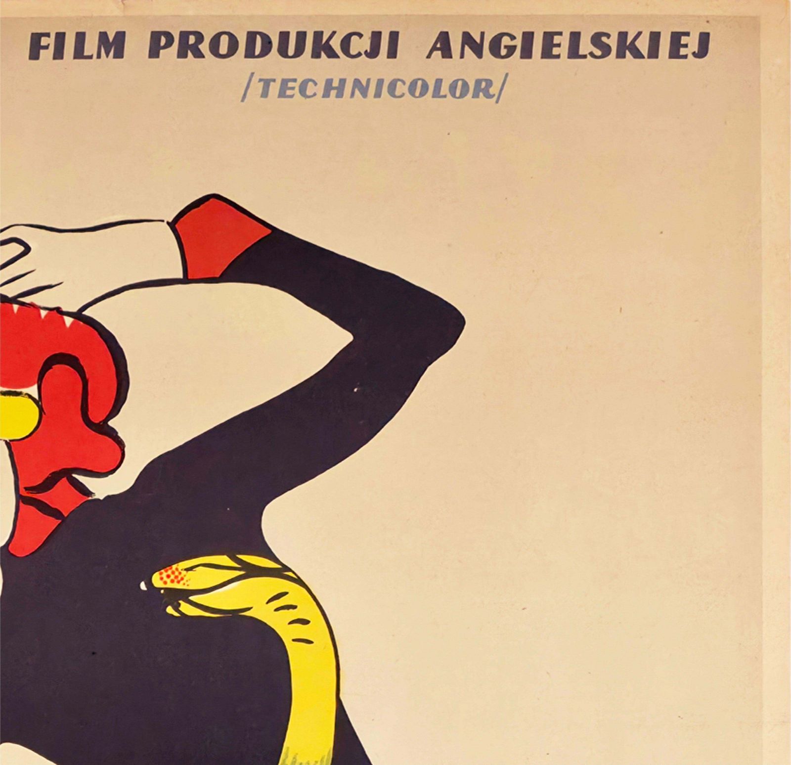 Moulin Rouge 1957 Poolse A1 filmposter, Lucjan Jagodzinski photo Kunst