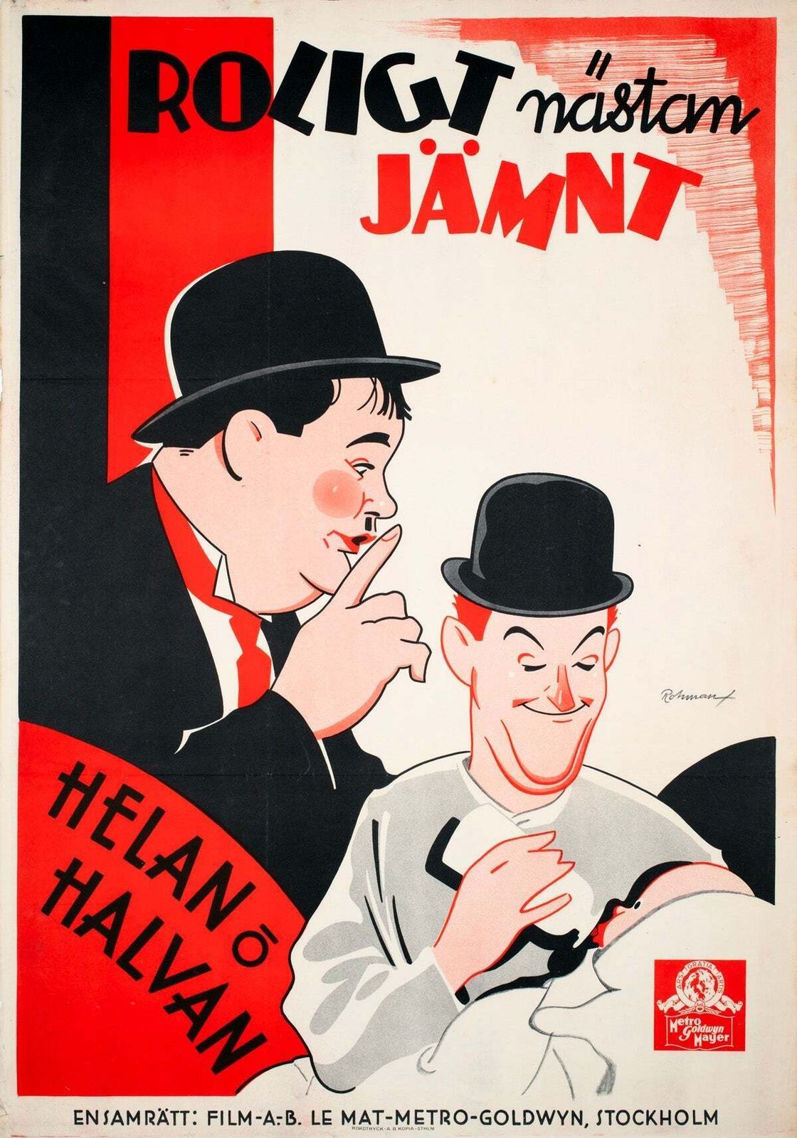 Laurel And Hardy Almost Always Funny 1933, Eric Rohman