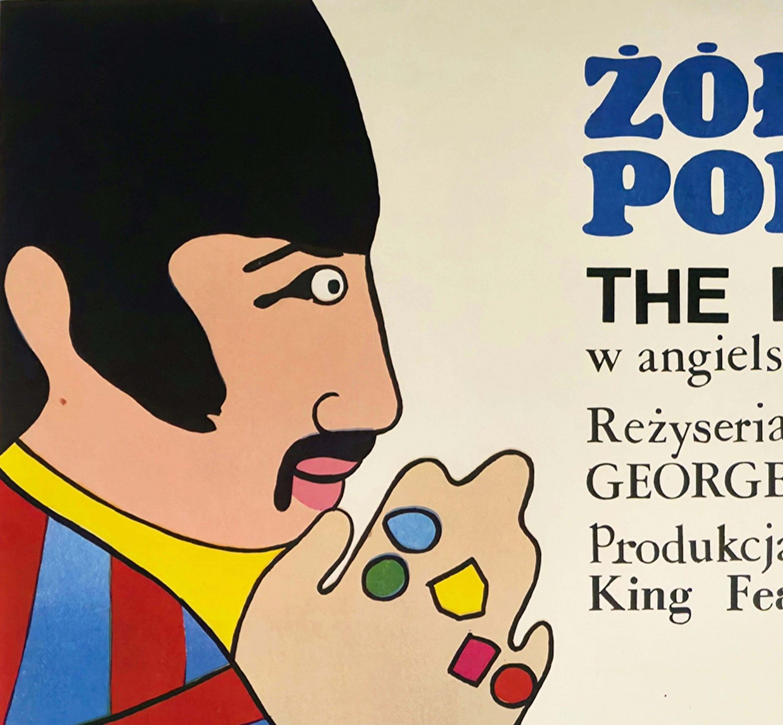 Yellow Submarine 1970 Pools A1 filmaffiche, Zygmunt Bobrowski photo for sale
