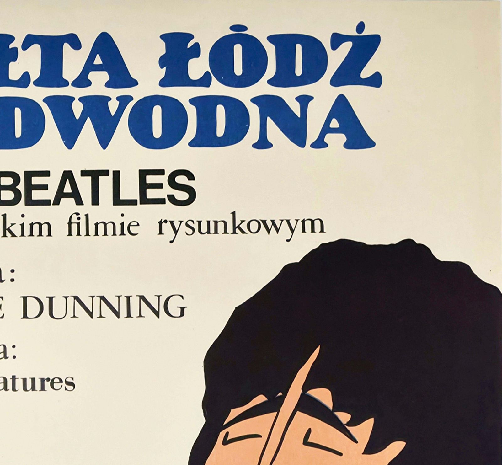 Yellow Submarine 1970 Pools A1 filmaffiche, Zygmunt Bobrowski photo Kunst